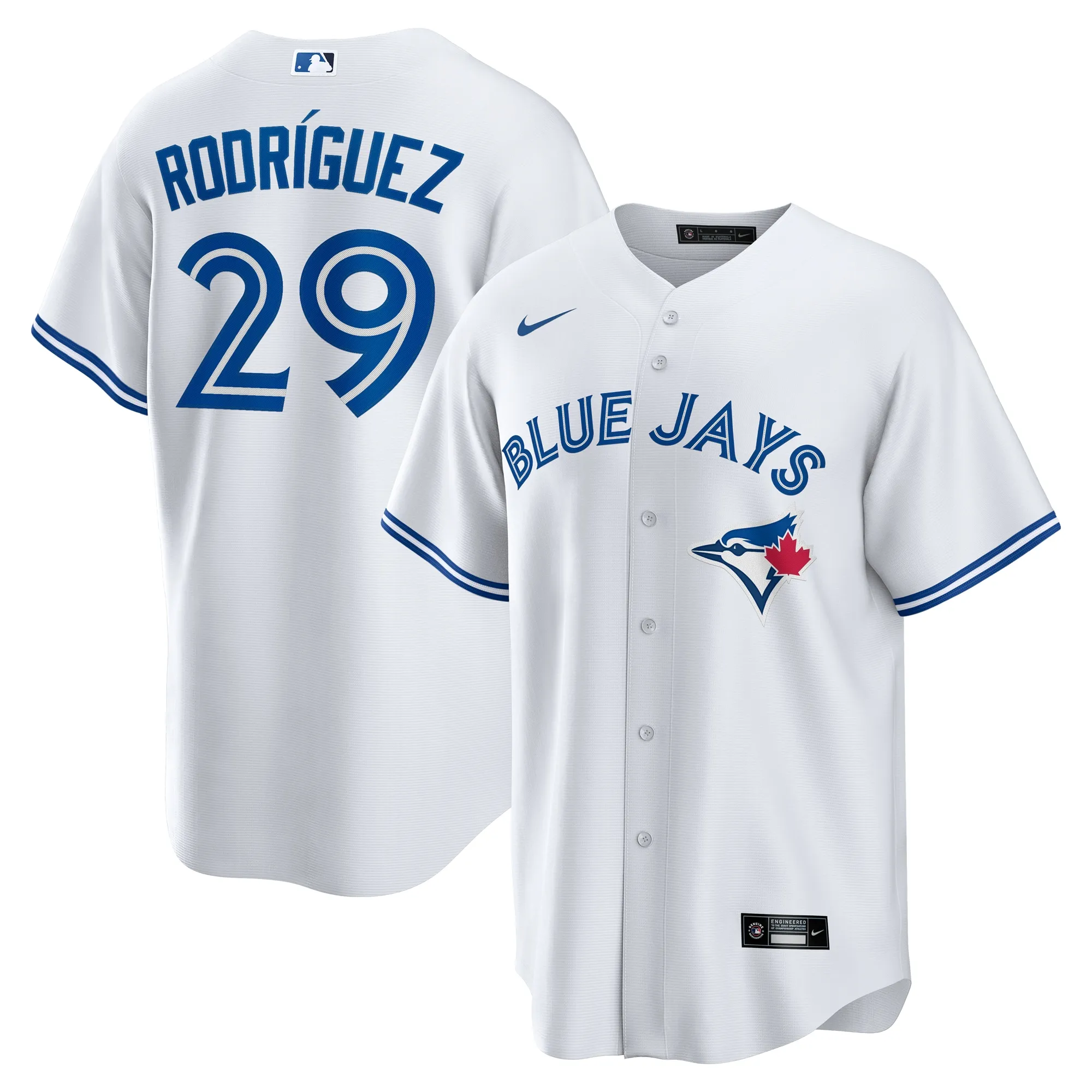 Yariel Rodriguez Toronto Blue Jays Nike Home Replica Jersey - White