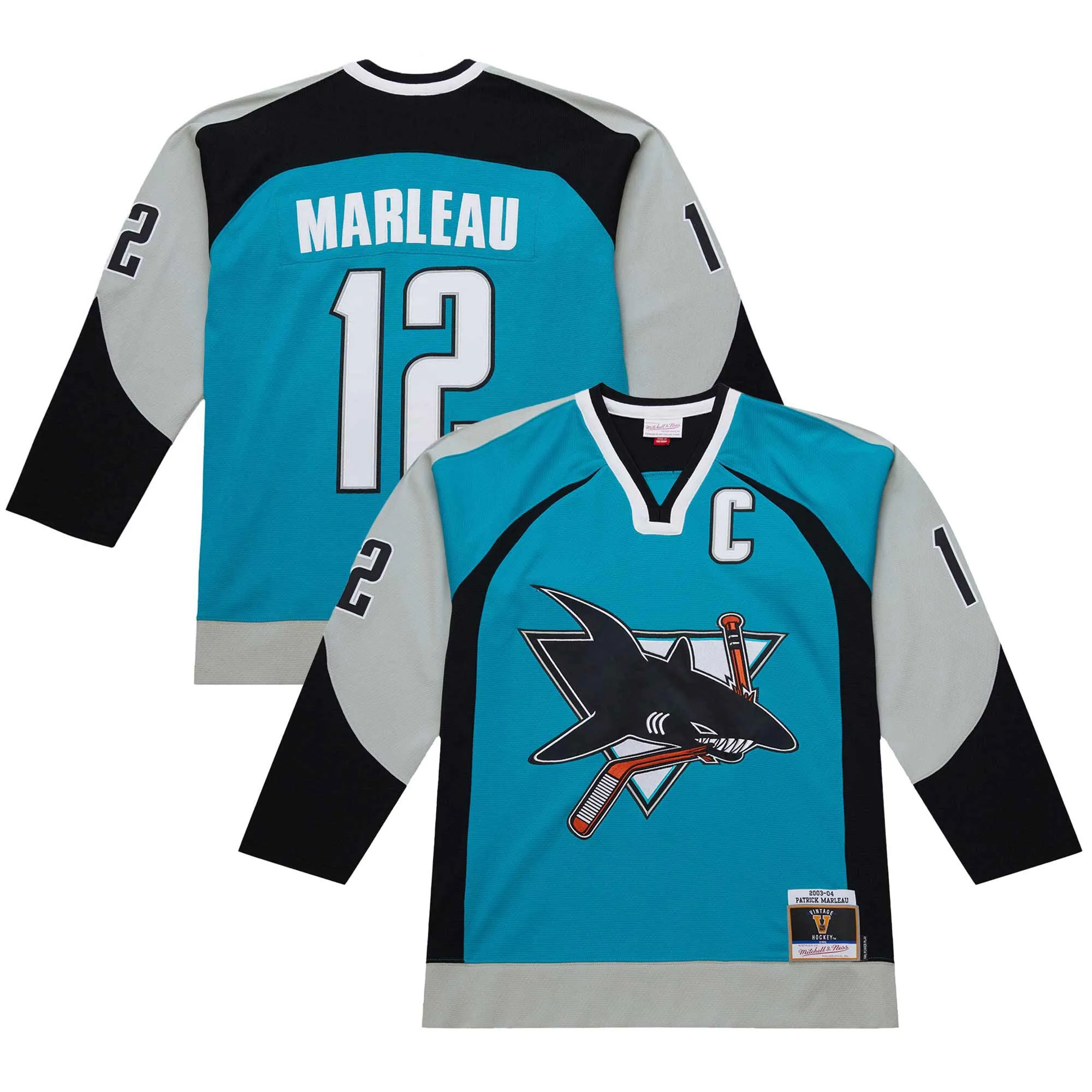 Patrick Marleau San Jose Sharks 2003-04 Power Play Jersey - Teal