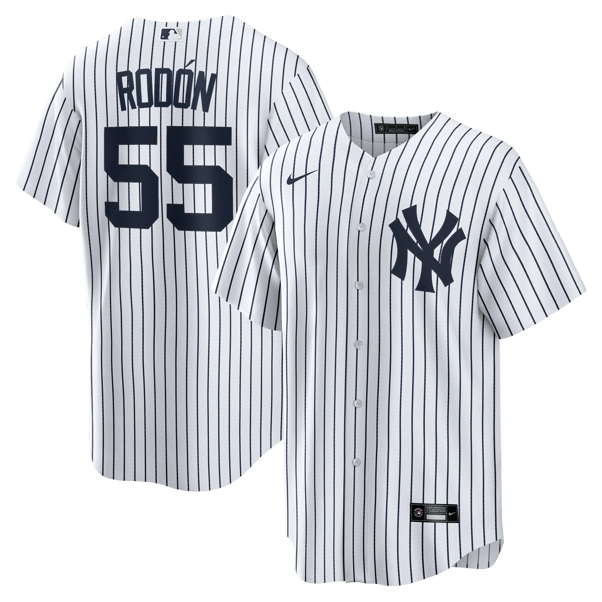 Carlos Rodon New York Yankees Nike Home Official Player Jersey - White-Navy