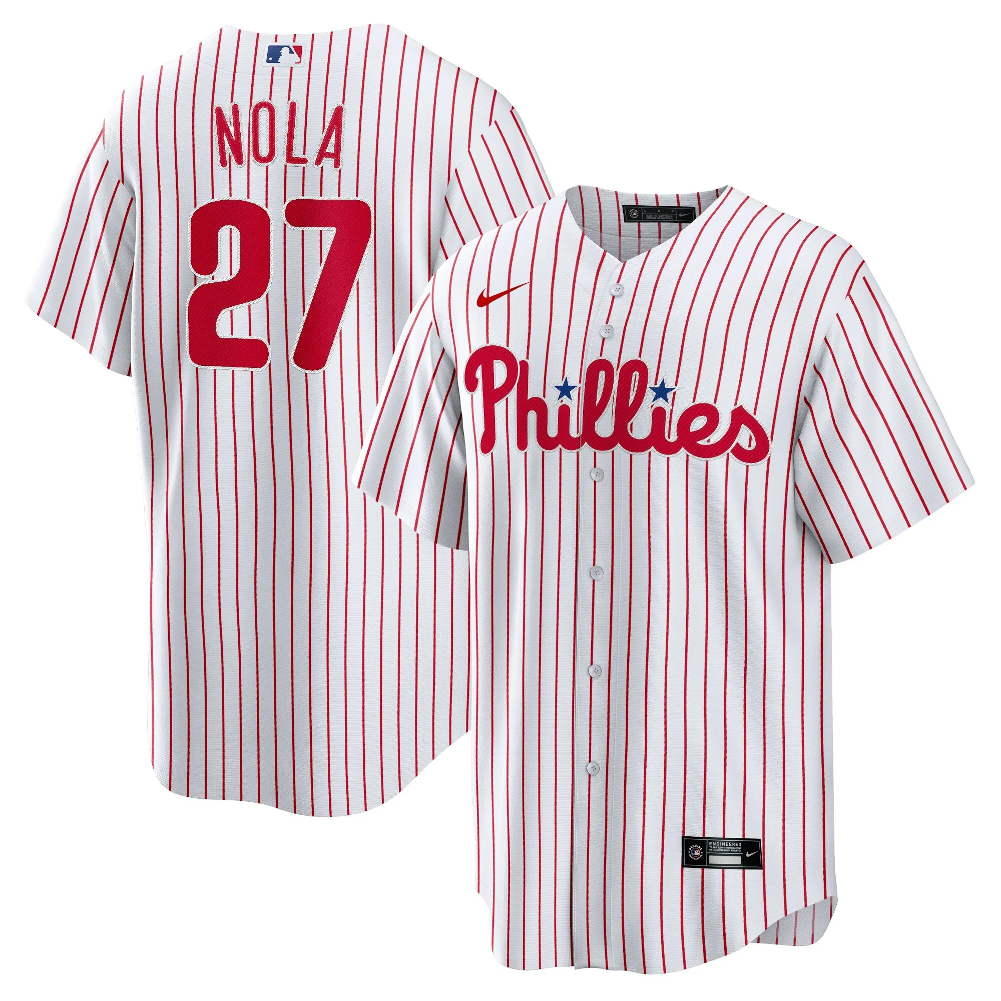 Aaron Nola Philadelphia Phillies Nike Home Replica Player Jersey - White