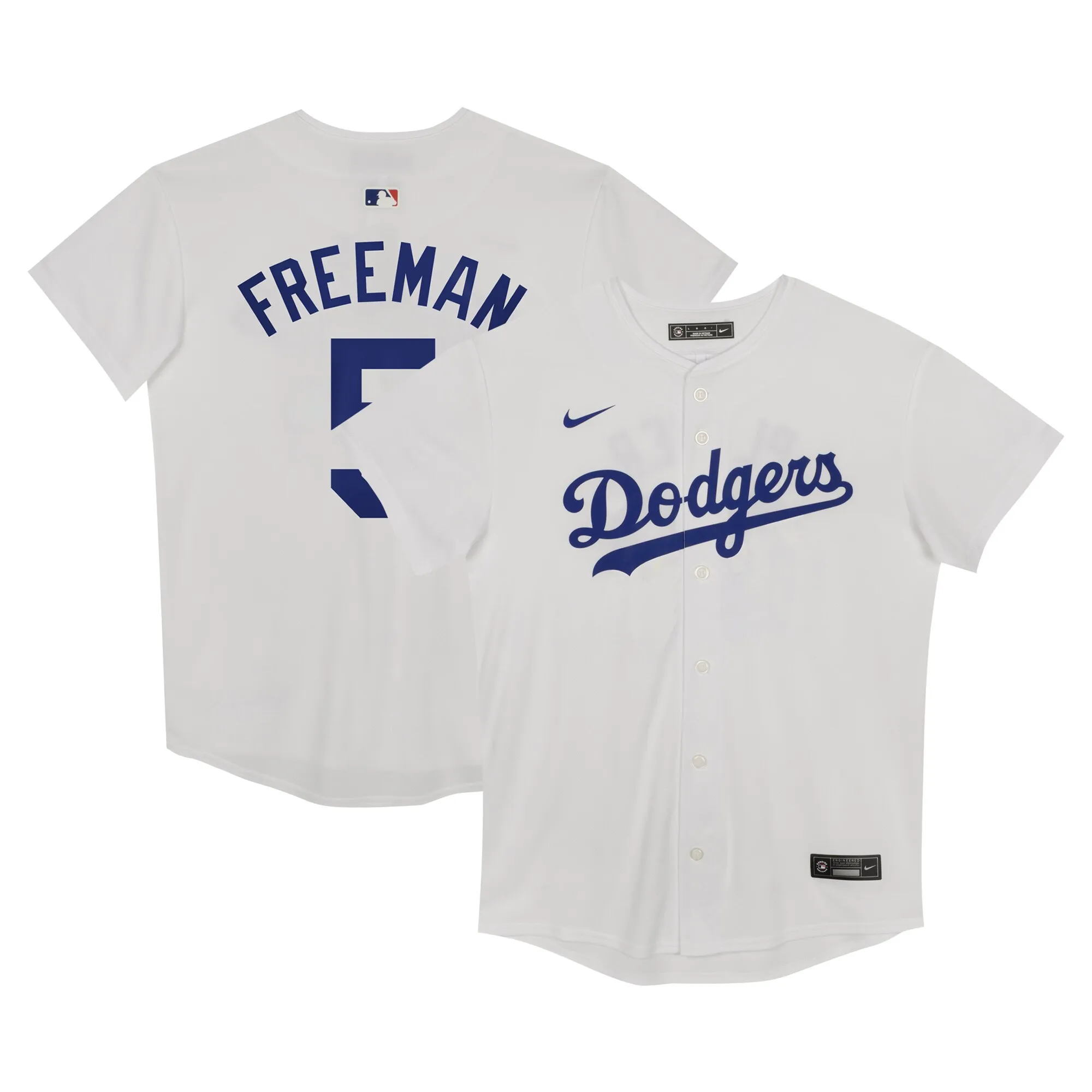 Freddie Freeman Los Angeles Dodgers Nike Preschool Home Game Jersey - White