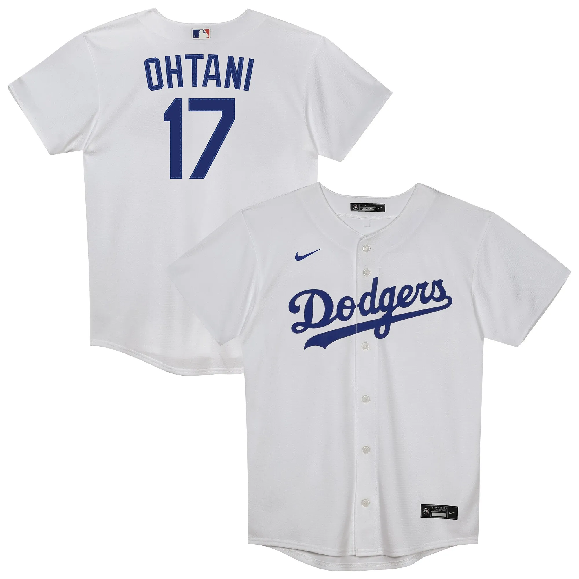 Shohei Ohtani Los Angeles Dodgers Nike Preschool Home Replica Player Jersey - White