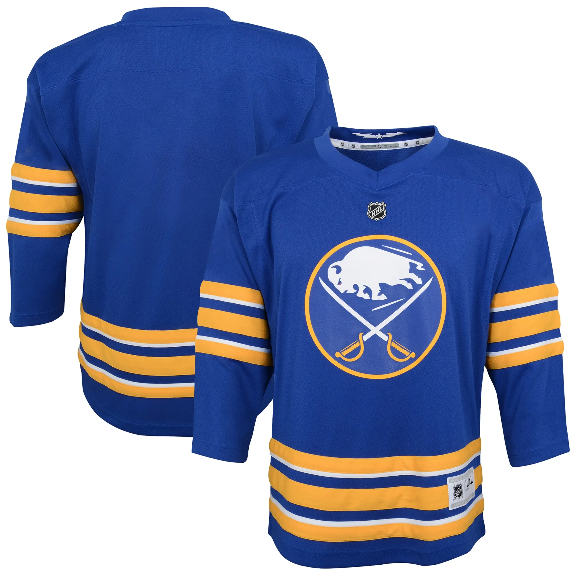 Buffalo Sabres Toddler Home Replica Blank Jersey - Blue