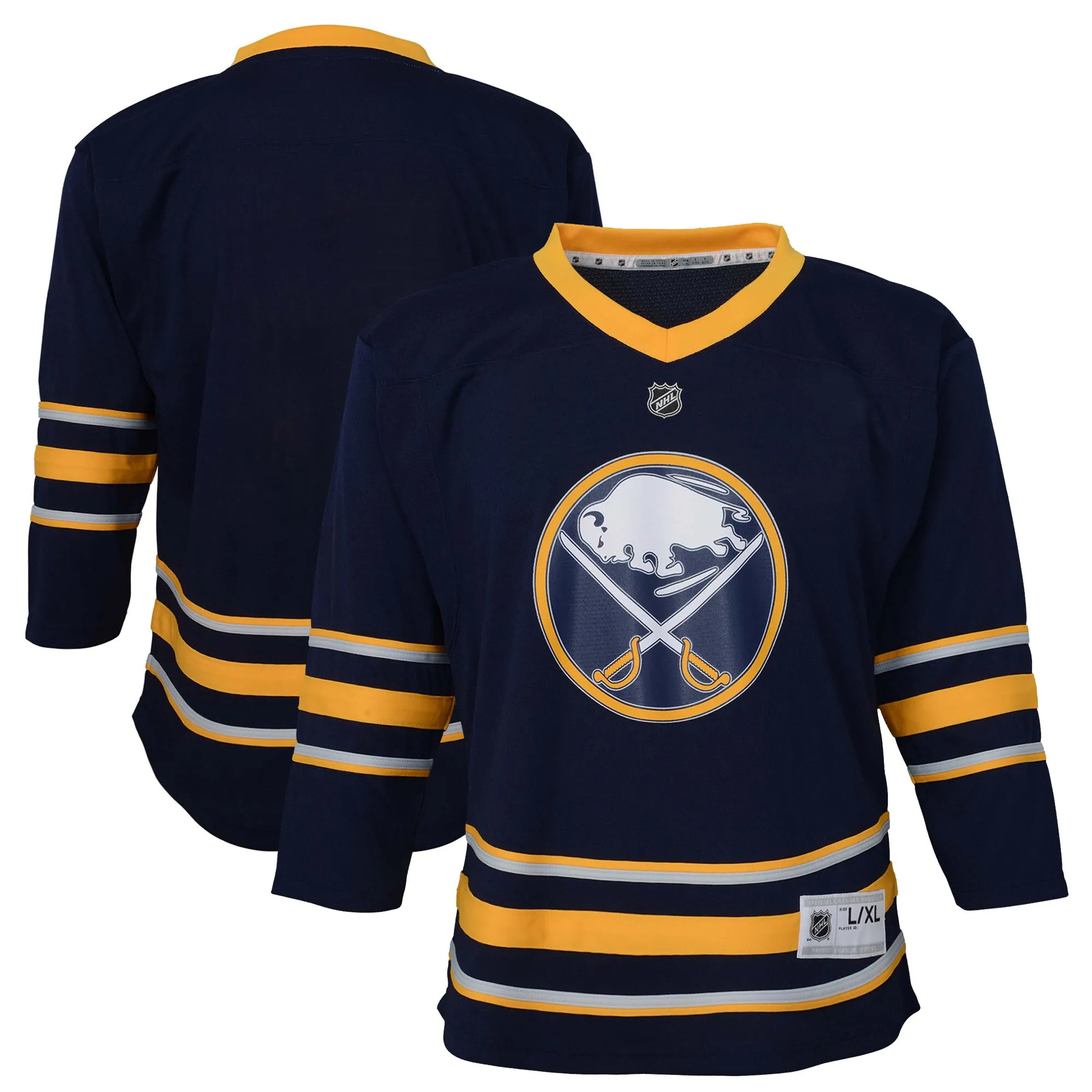 Buffalo Sabres Toddler Home Replica Jersey - Navy