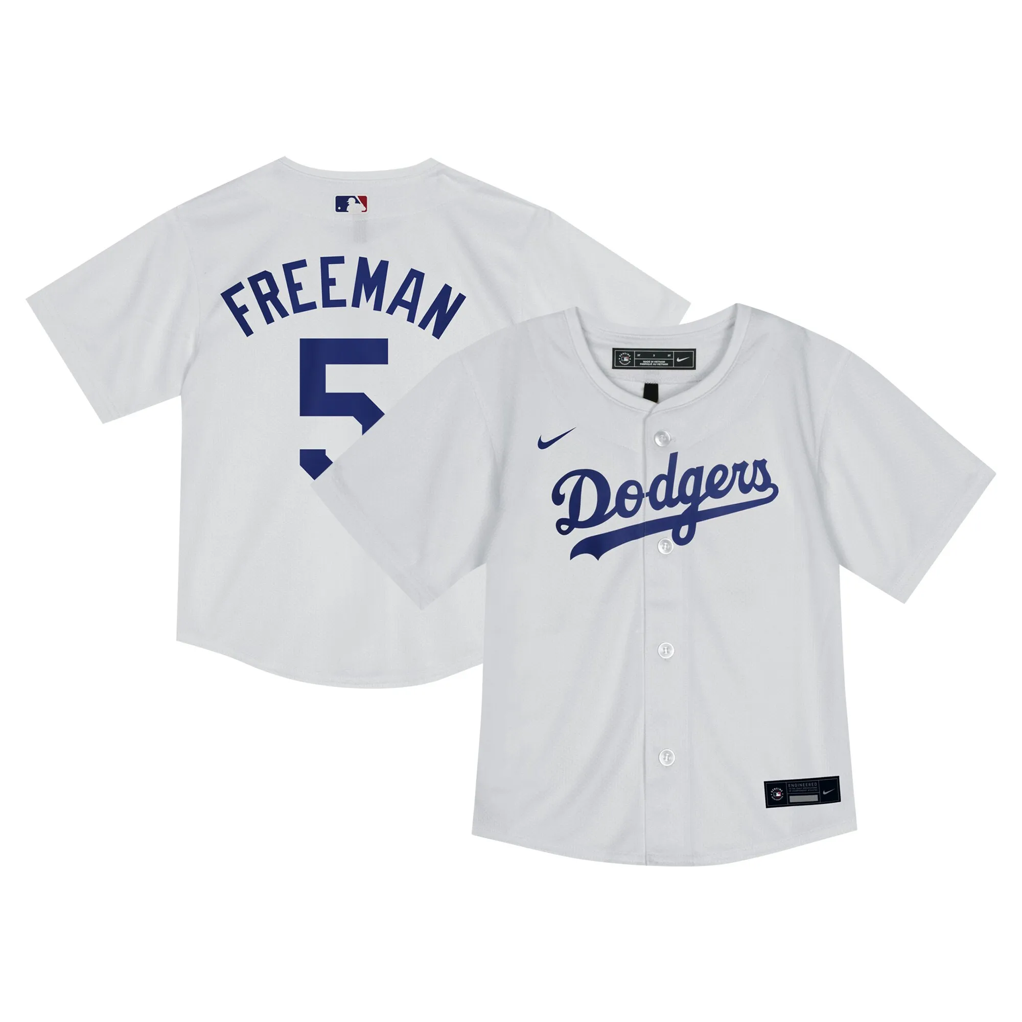 Freddie Freeman Los Angeles Dodgers Nike Toddler  Game Jersey - White