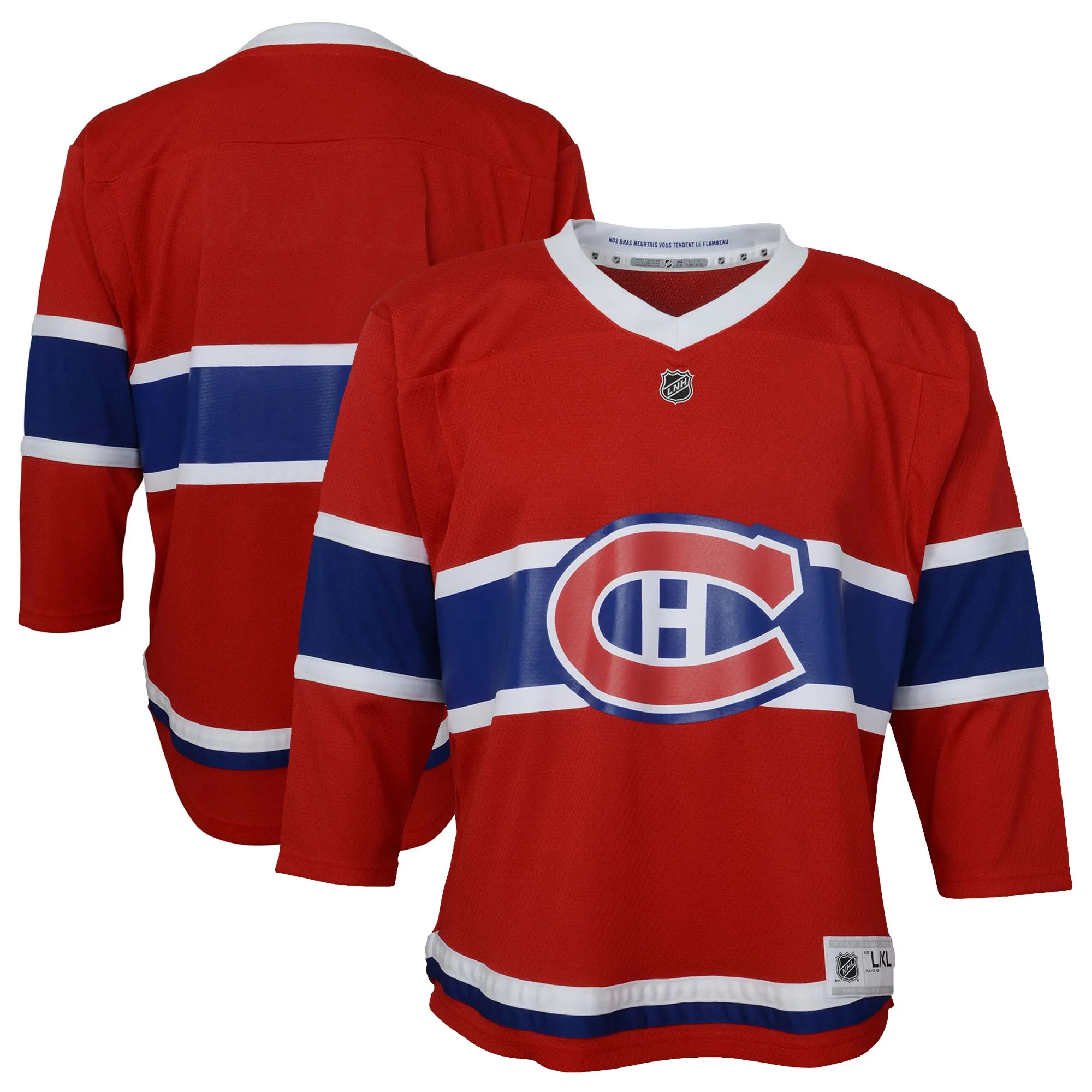 Montreal Canadiens Toddler Home Replica Jersey - Red