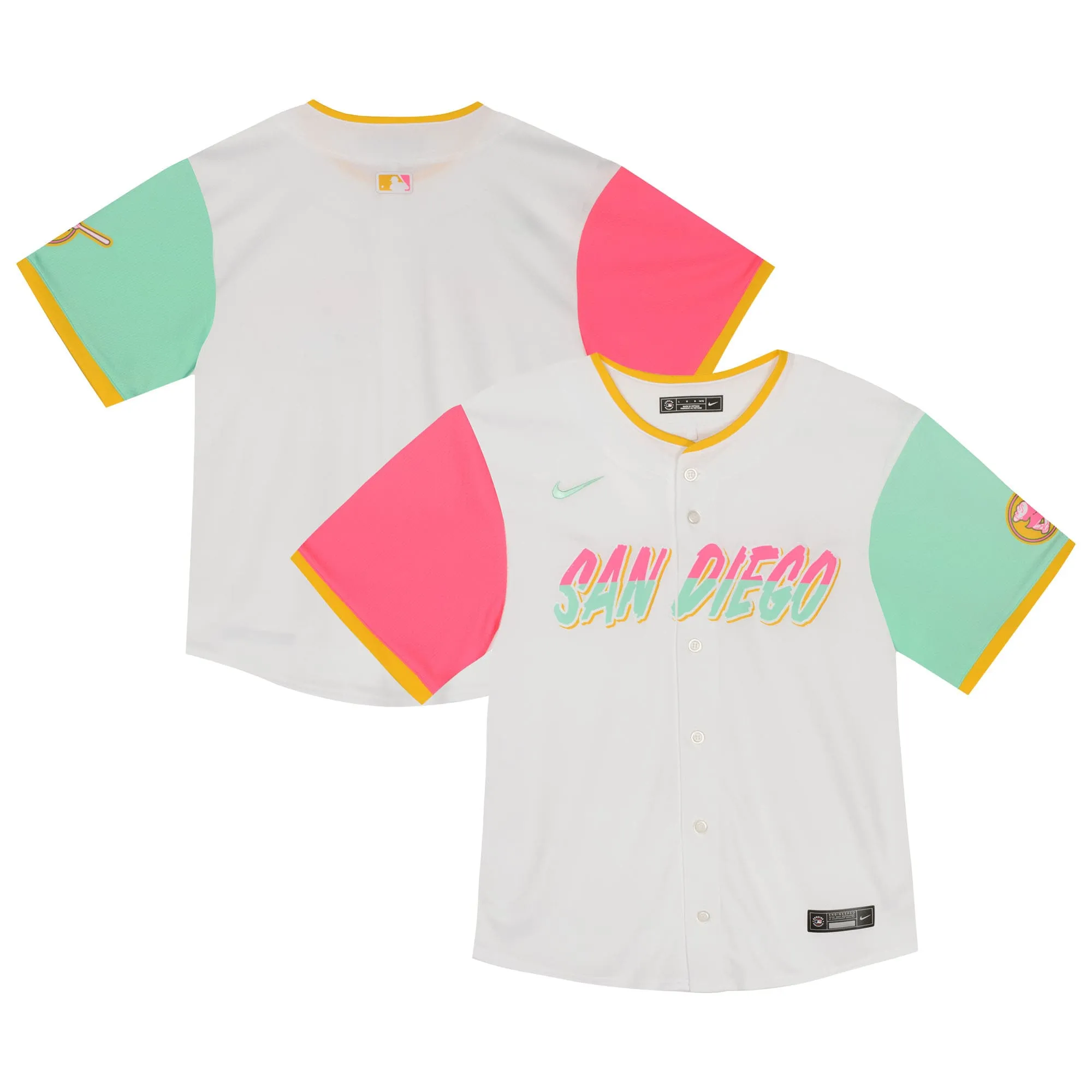 San Diego Padres Nike Toddler City Connect Team Limited Jersey - White