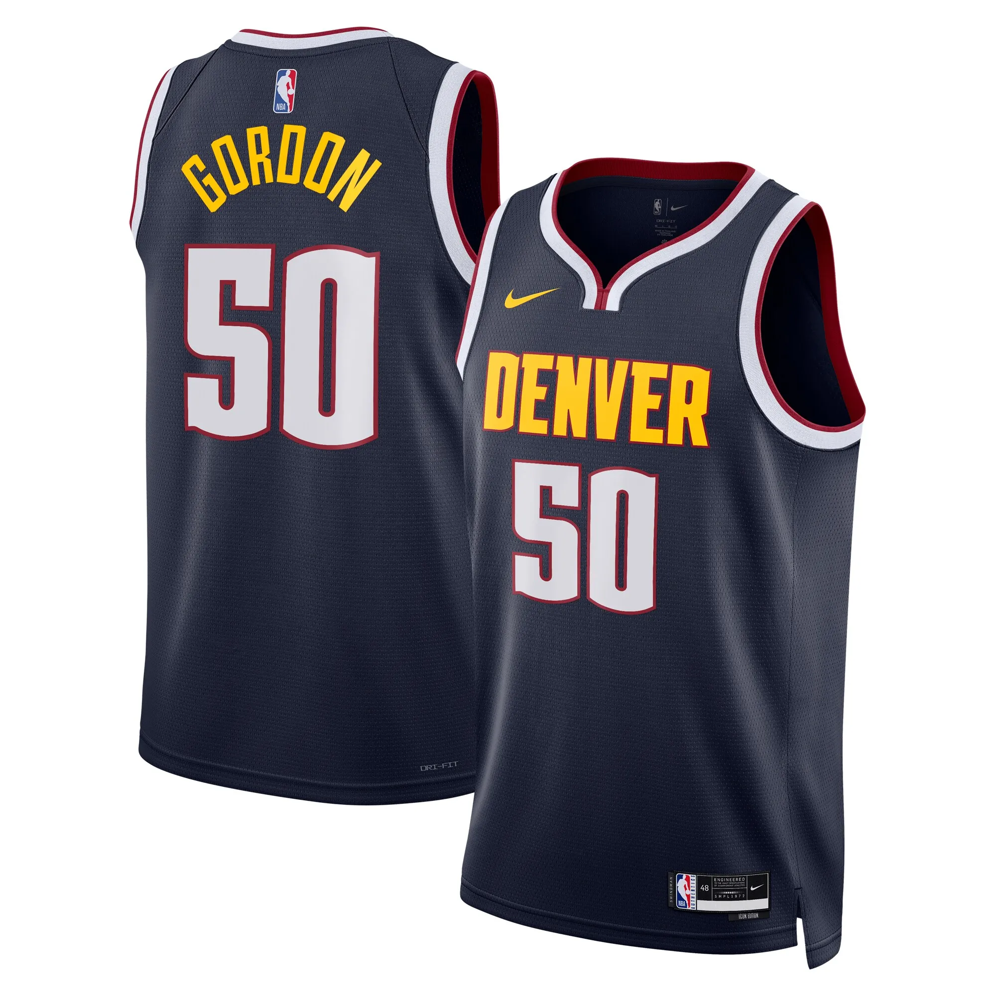 Aaron Gordon Denver Nuggets Nike Unisex Swingman Replica Jersey - Icon Edition - Navy