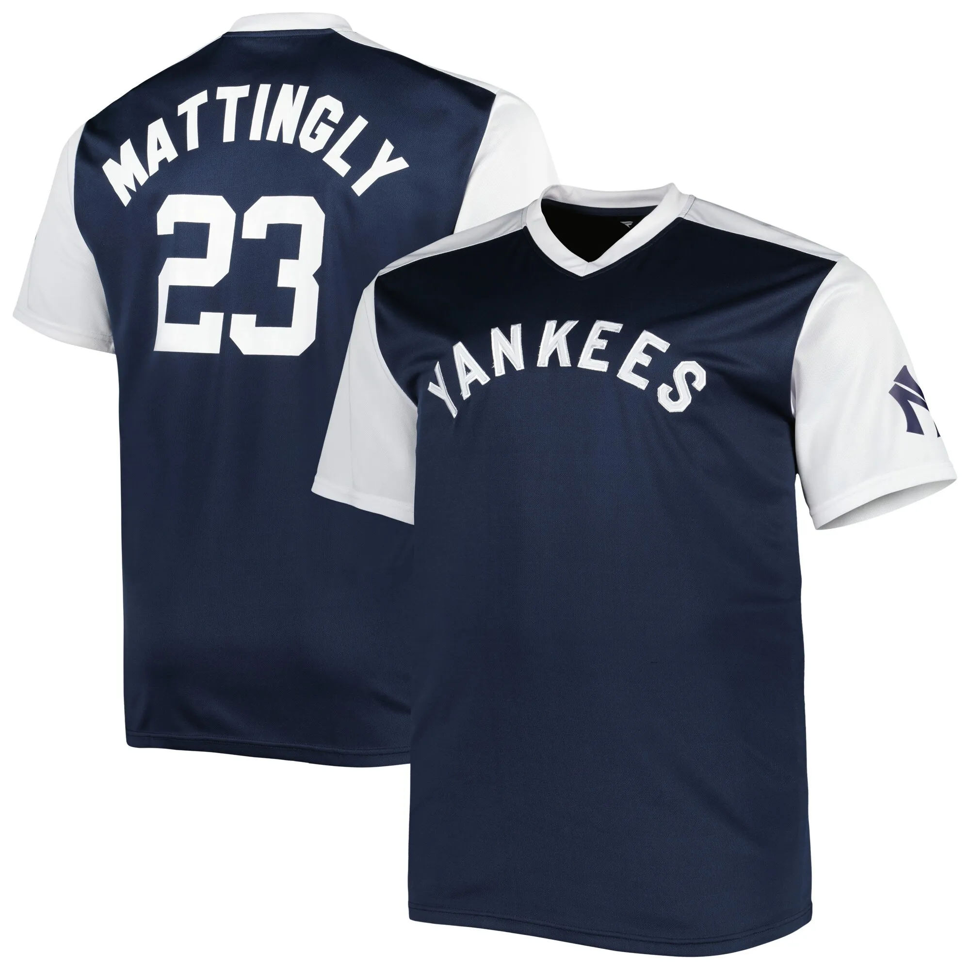 Don Mattingly New York Yankees Cooperstown Collection Replica Player Jersey - Navy-White
