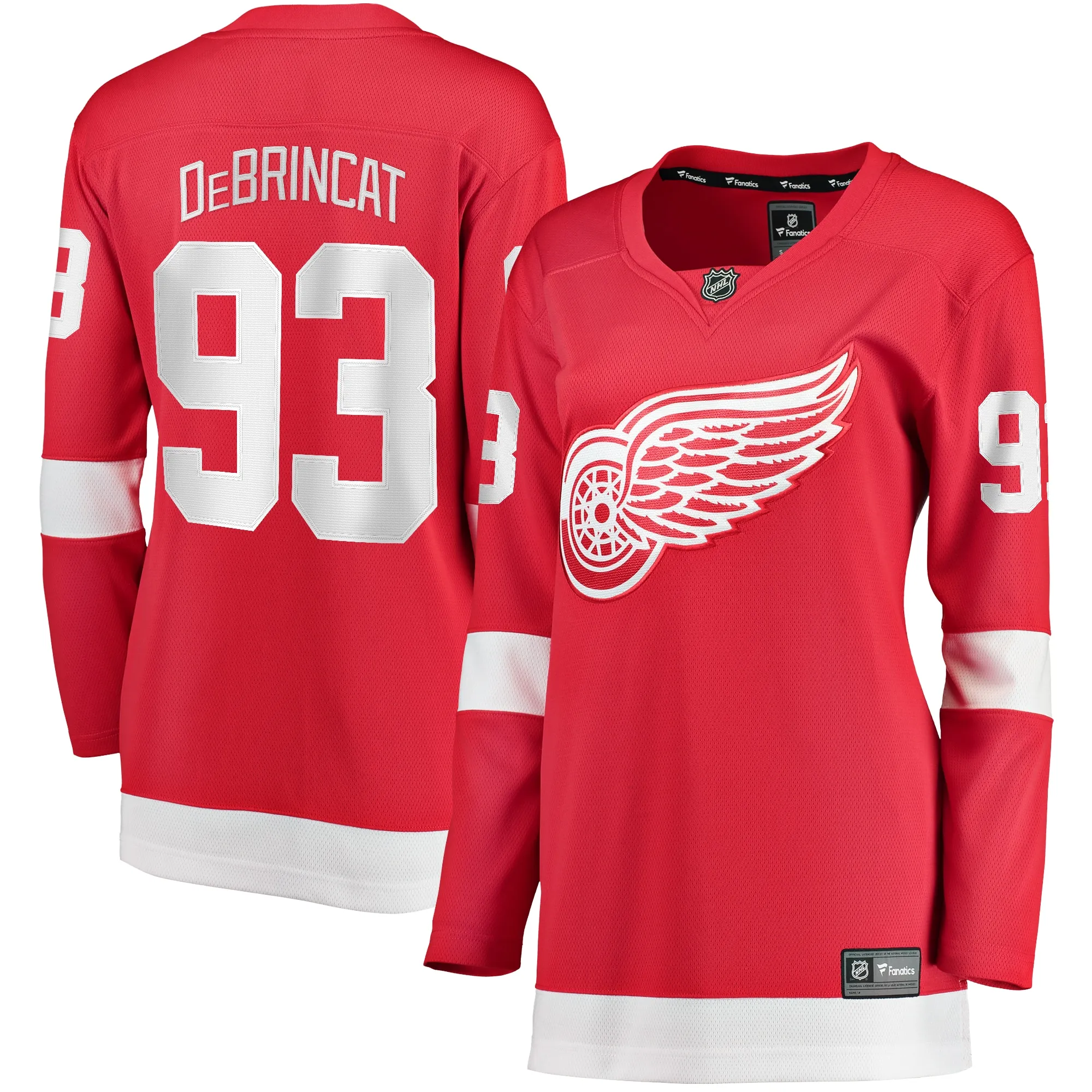 Alex DeBrincat Detroit Red Wings Fanatics Women's Home Premier Breakaway Player Jersey - Red