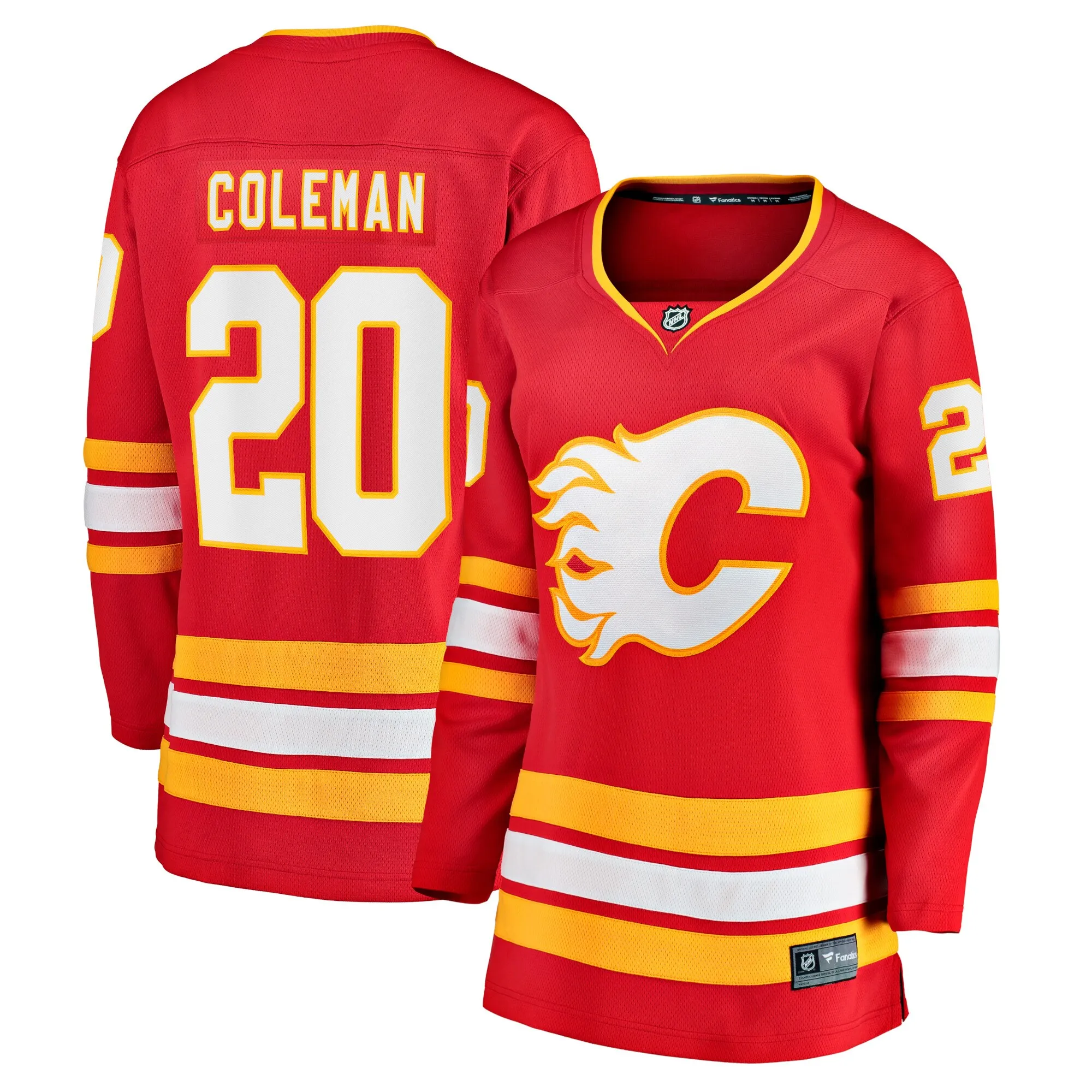 Blake Coleman Calgary Flames Fanatics Women's Home Breakaway Player Jersey - Red