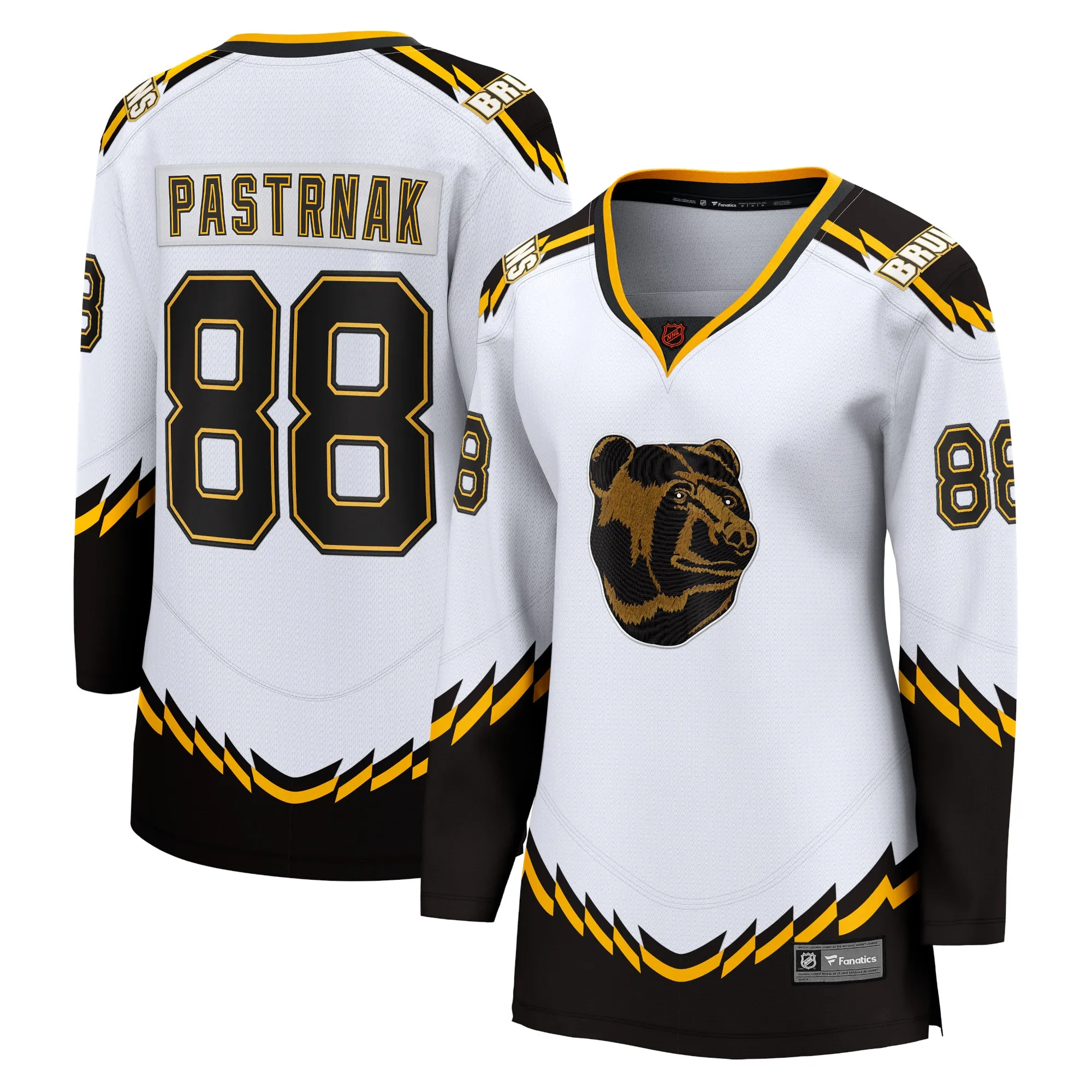 David Pastrnak Boston Bruins Fanatics Women's Special Edition 2.0 Breakaway Player Jersey - White
