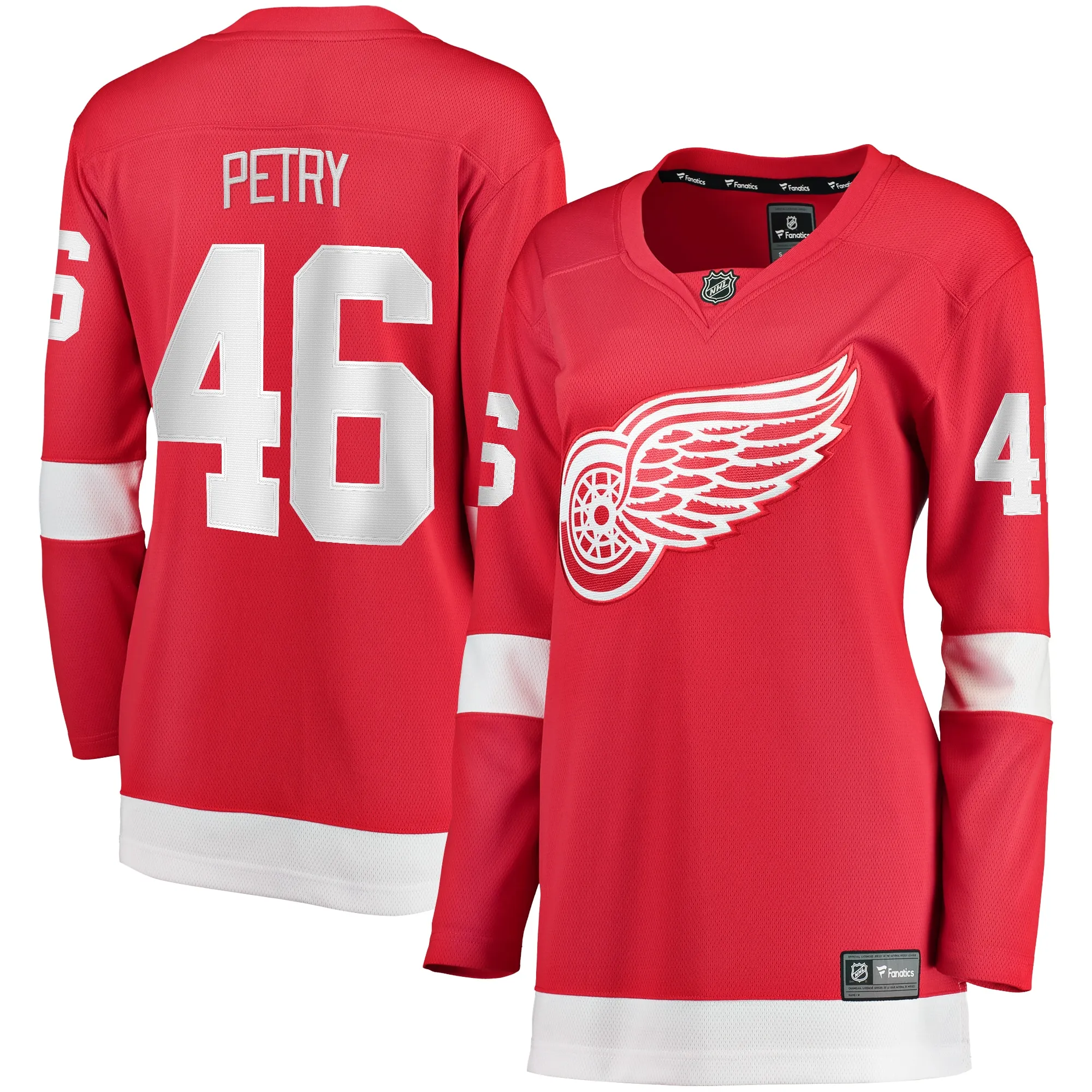 Jeff Petry Detroit Red Wings Fanatics Women's Home Breakaway Player Jersey - Red