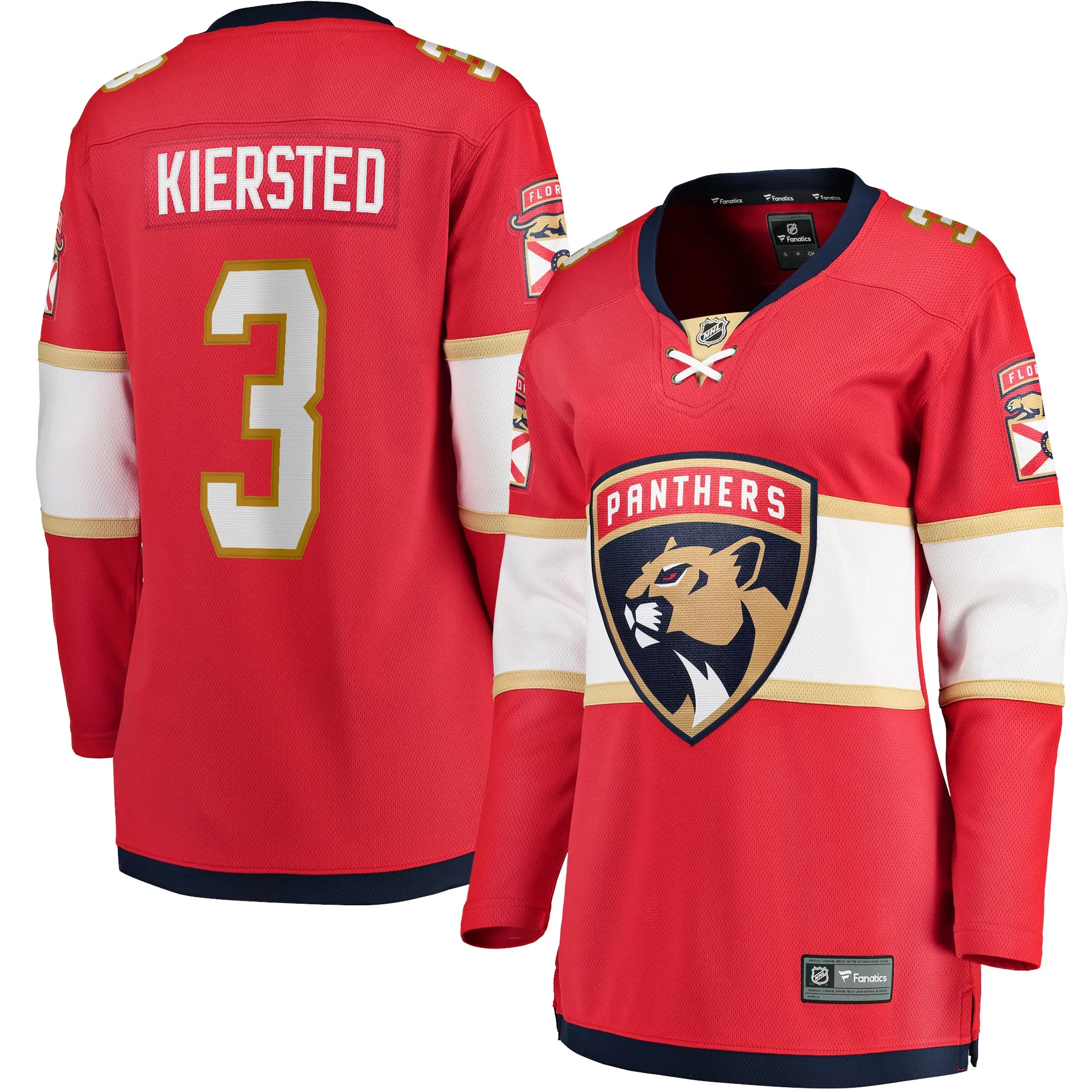 Matt Kiersted Florida Panthers Fanatics Women's Home Team Breakaway Player Jersey - Red