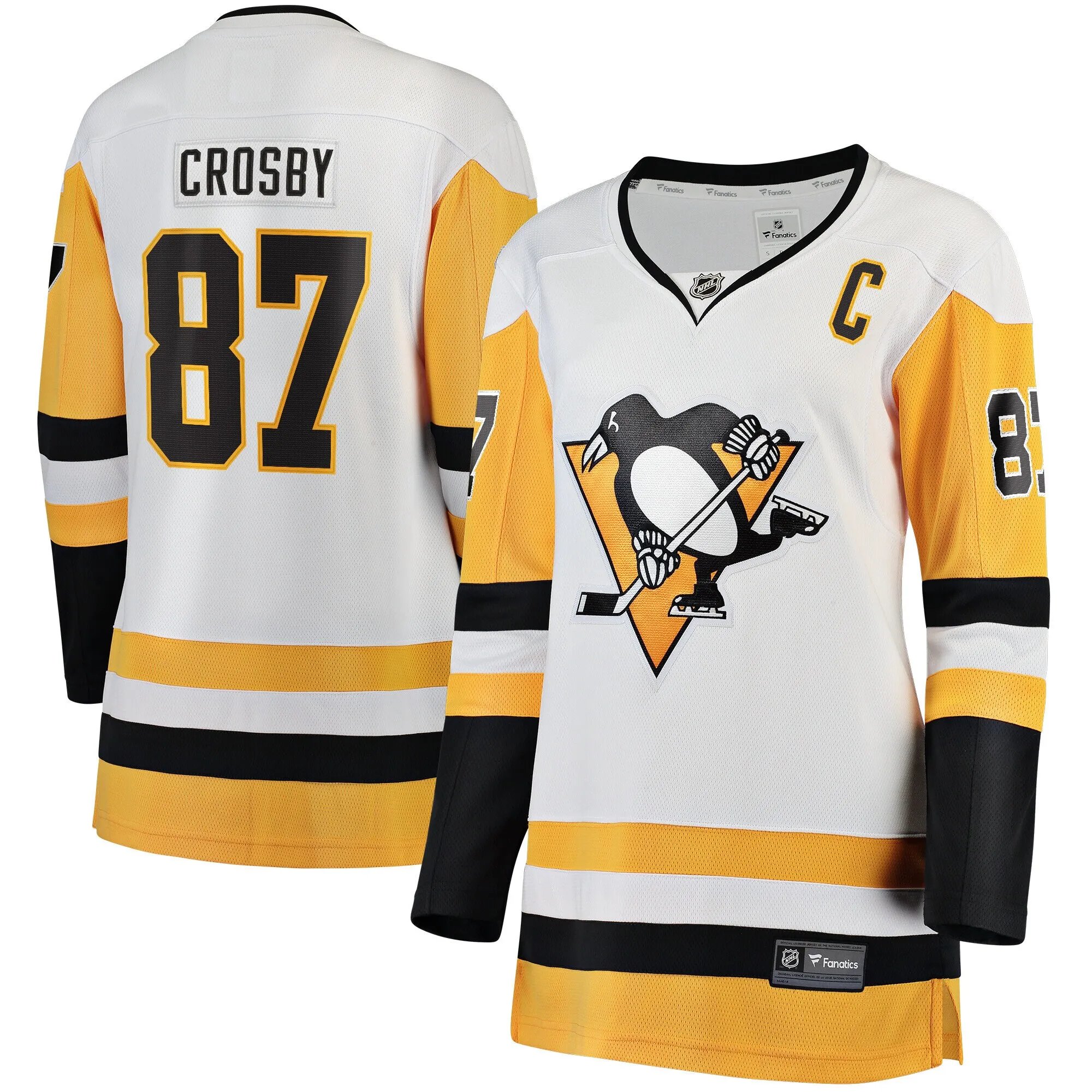 Sidney Crosby Pittsburgh Penguins Fanatics Women's Premier Breakaway Player Jersey - White