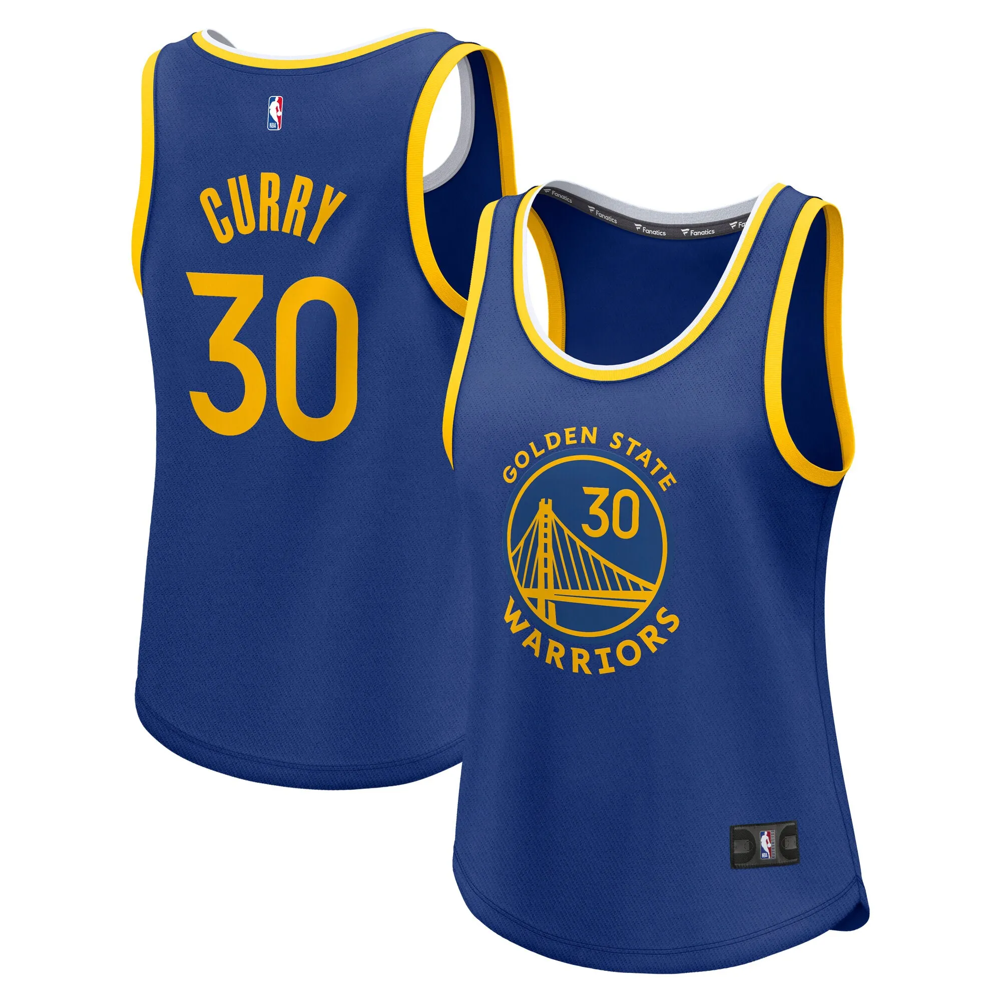 Stephen Curry Golden State Warriors Fanatics Women's Fast Break Player Jersey - Icon Edition - Royal