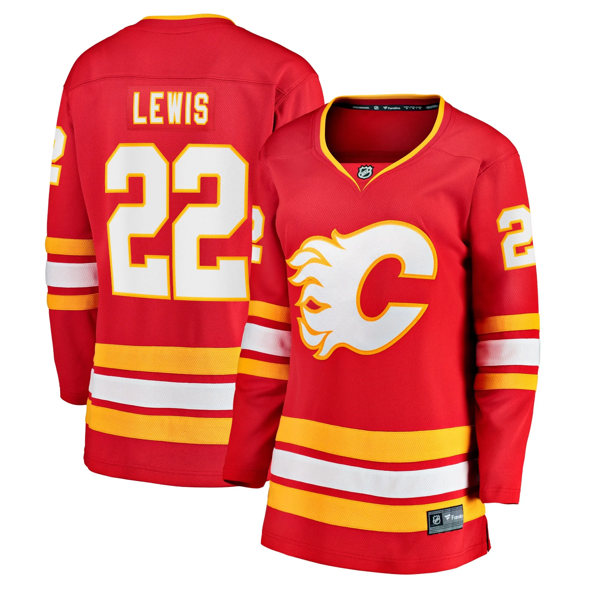 Trevor Lewis Calgary Flames Fanatics Women's Home Breakaway Player Jersey - Red
