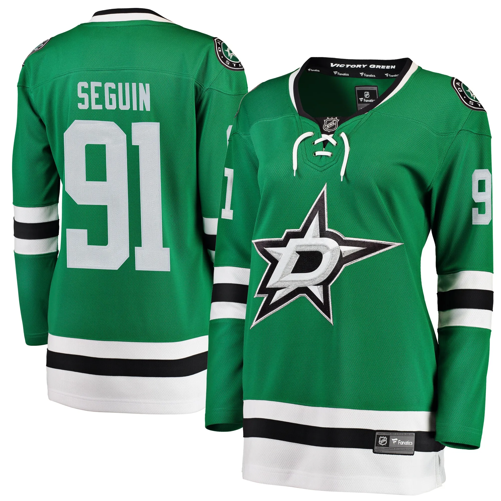 Tyler Seguin Dallas Stars Fanatics Women's Home Breakaway Player Jersey - Green