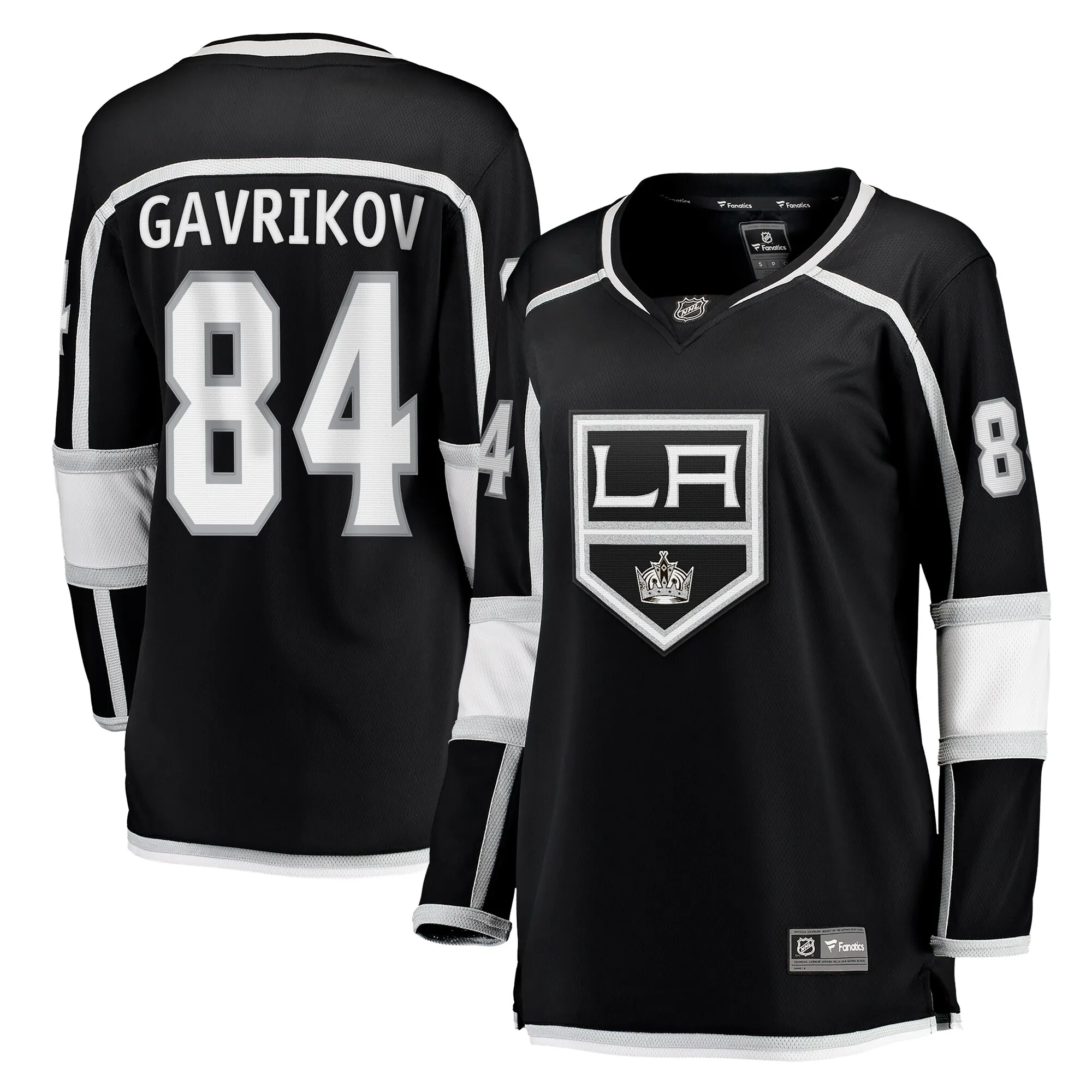 Vladislav Gavrikov Los Angeles Kings Women's Fanatics Home Breakaway Jersey - Black