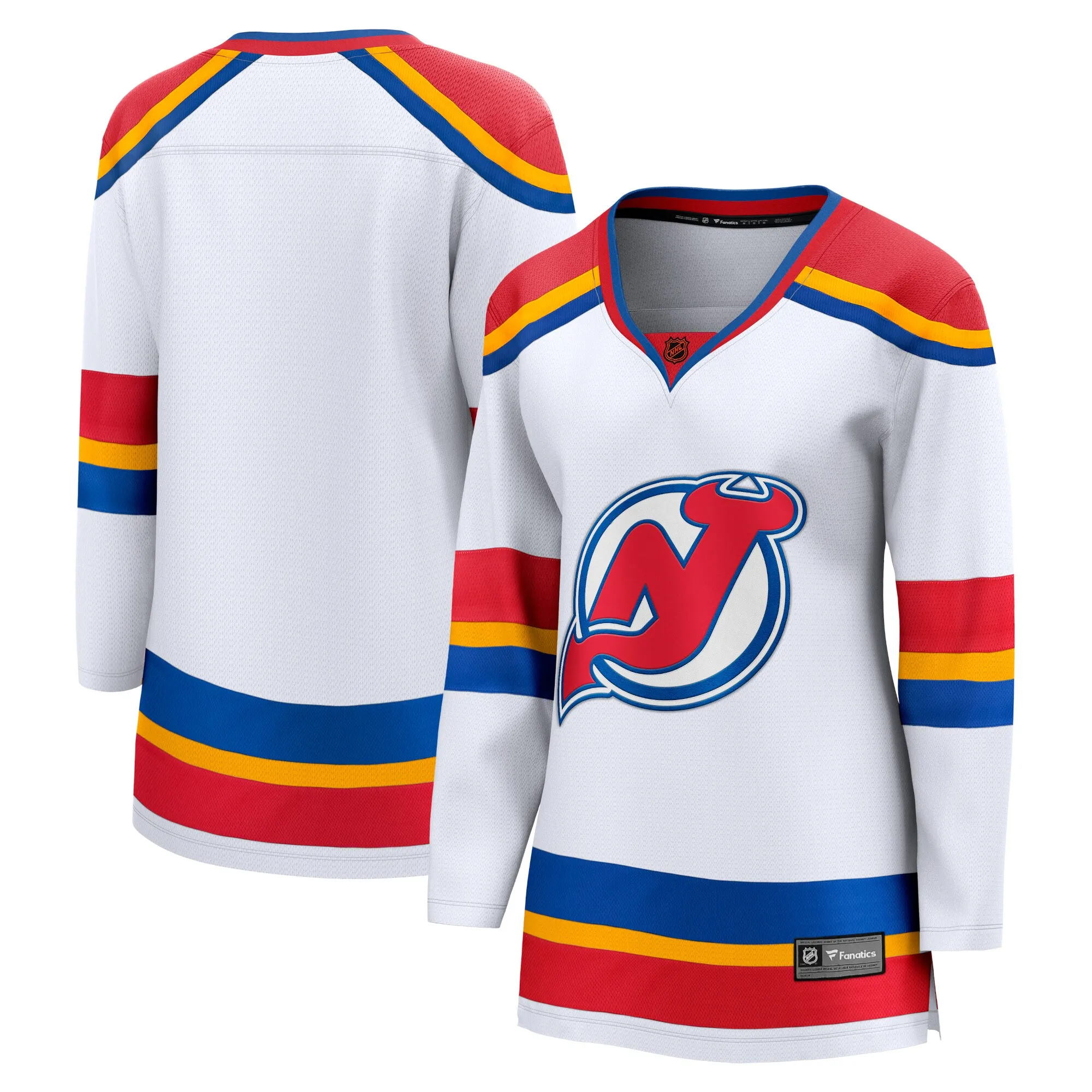 New Jersey Devils Fanatics Women's Special Edition 2.0 Breakaway Blank Jersey - White