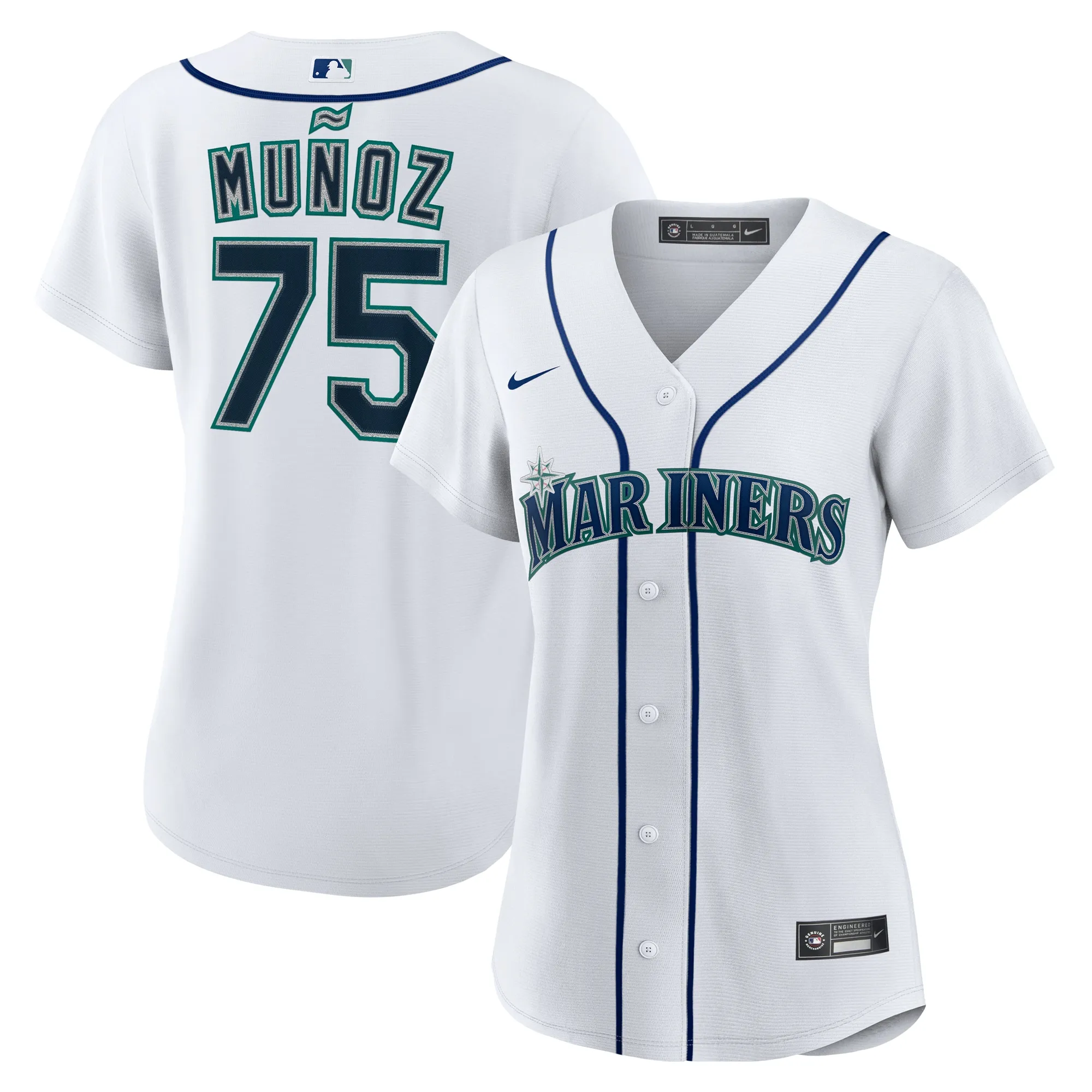Andres Munoz Seattle Mariners Nike Women's Home Replica Jersey - White