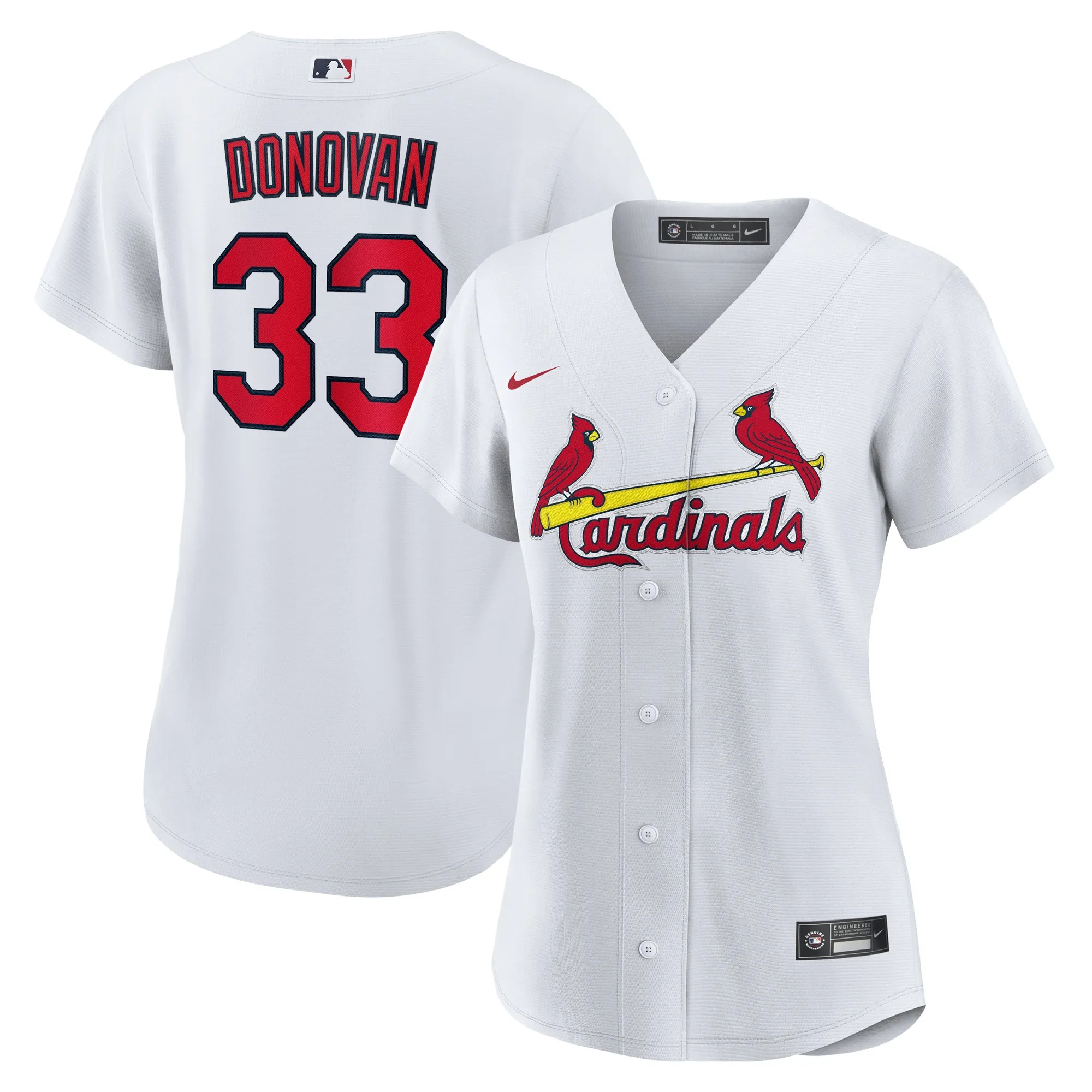 Brendan Donovan St. Louis Cardinals Nike Women's Home Replica Jersey - White