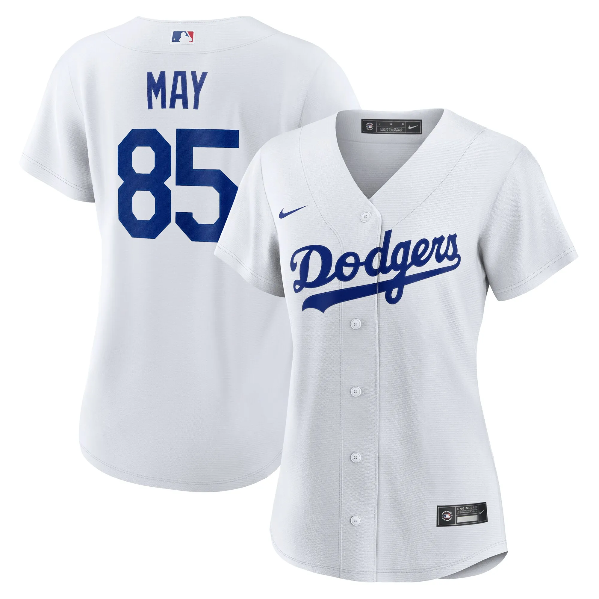 Dustin May Los Angeles Dodgers Nike Women's Home Replica Jersey - White