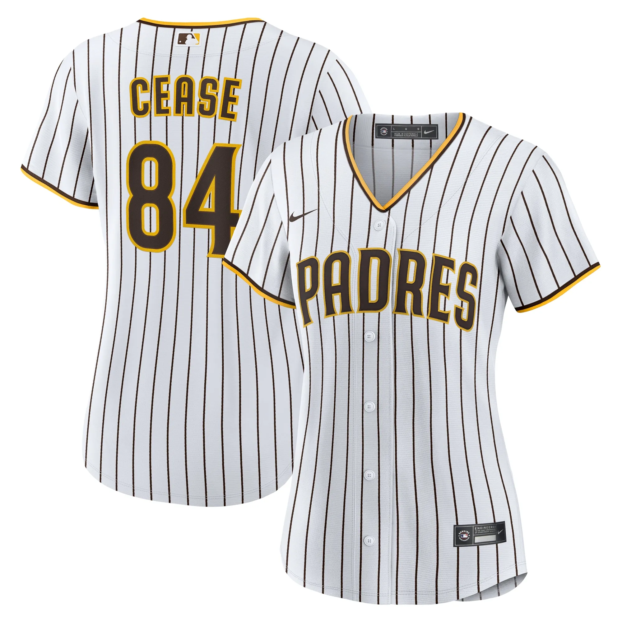 Dylan Cease San Diego Padres Nike Women's Home Replica Jersey - White