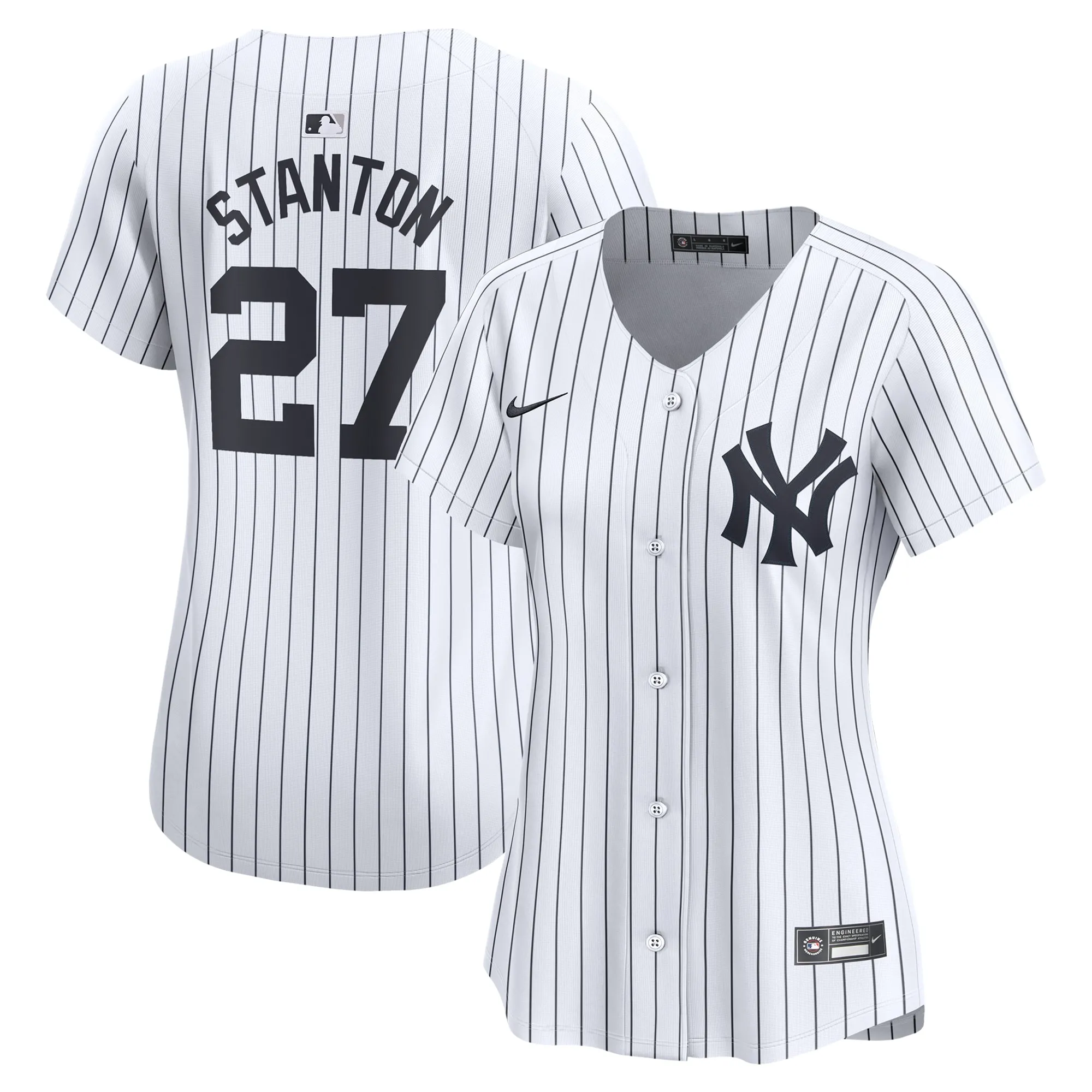 Giancarlo Stanton New York Yankees Nike Women's  Home Limited Player Jersey - White