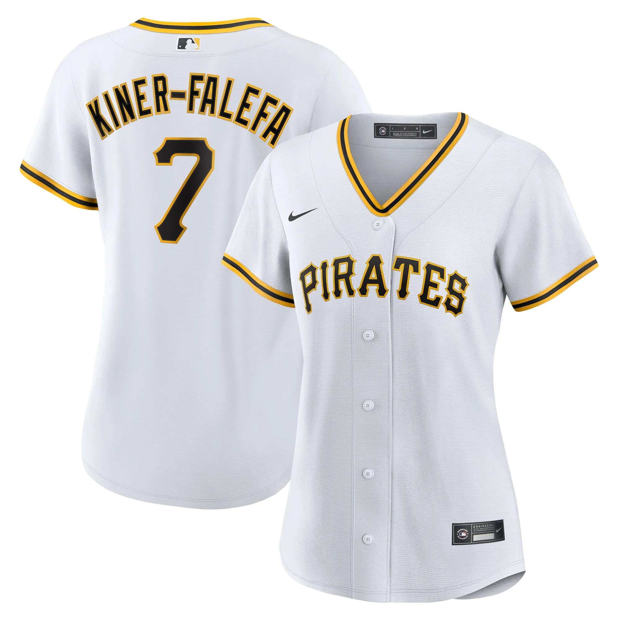Isiah Kiner-Falefa Pittsburgh Pirates Nike Women's Home Replica Jersey - White