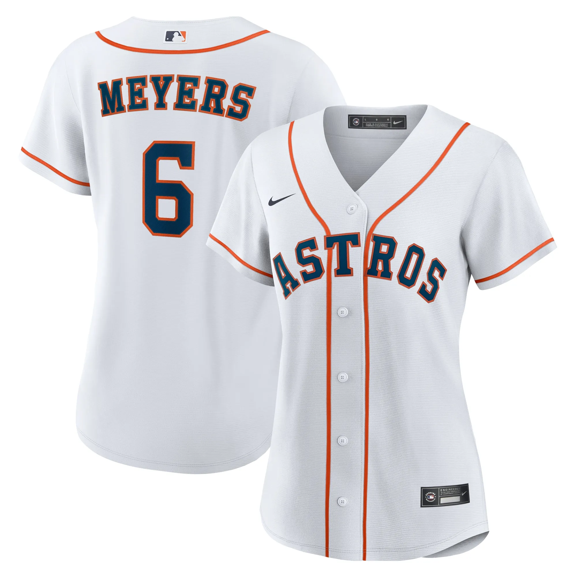 Jake Meyers Houston Astros Nike Women's Home Replica Jersey - White