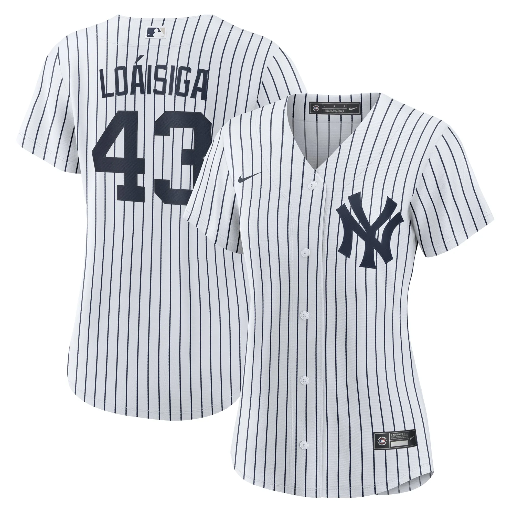 Jonathan Loáisiga New York Yankees Nike Women's Home Replica Jersey - White