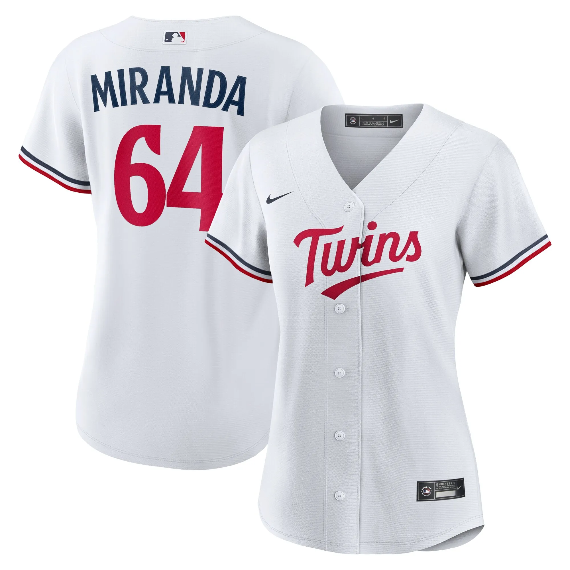 Jose Miranda Minnesota Twins Nike Women's Home Replica Jersey - White