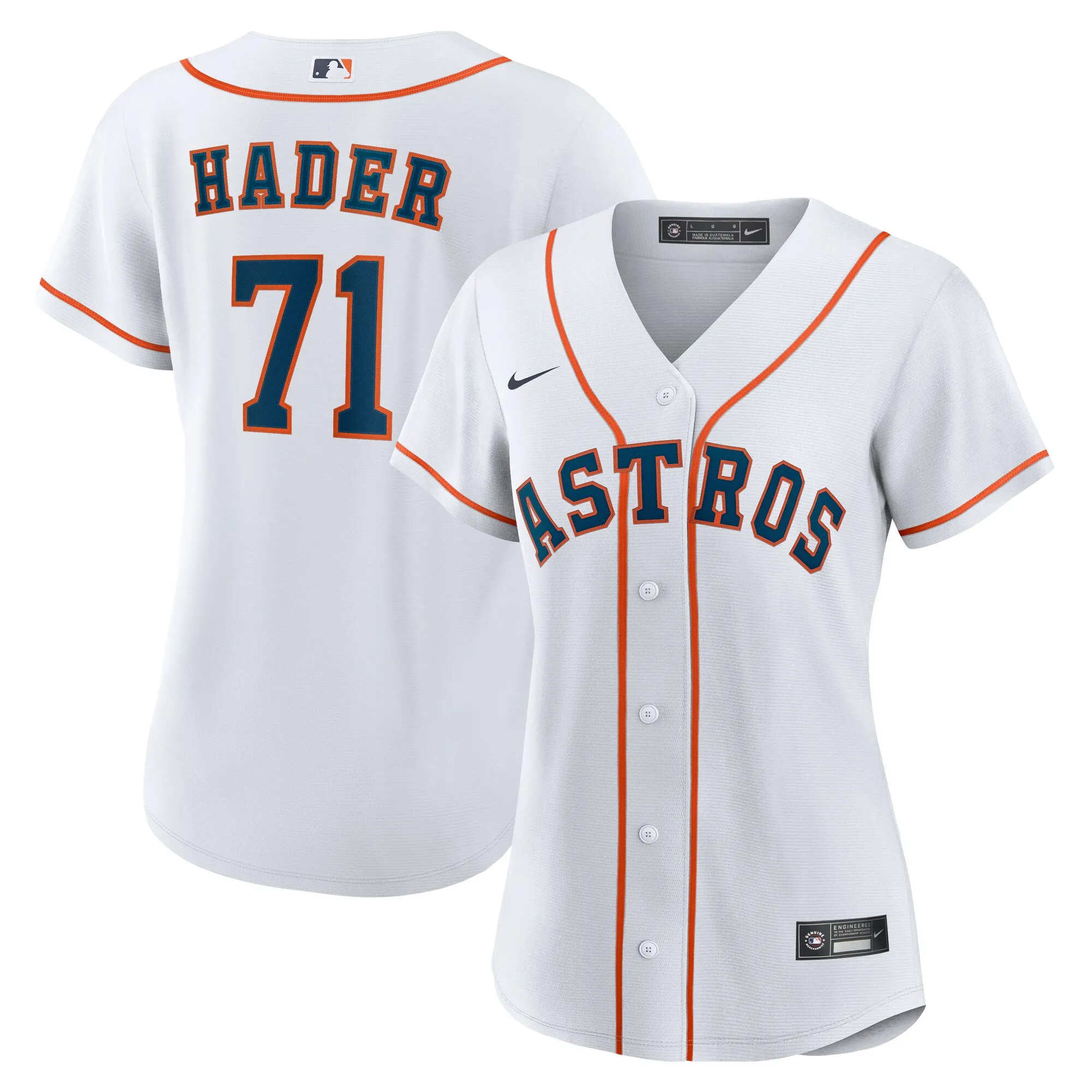 Josh Hader Houston Astros Nike Women's Home Replica Jersey - White