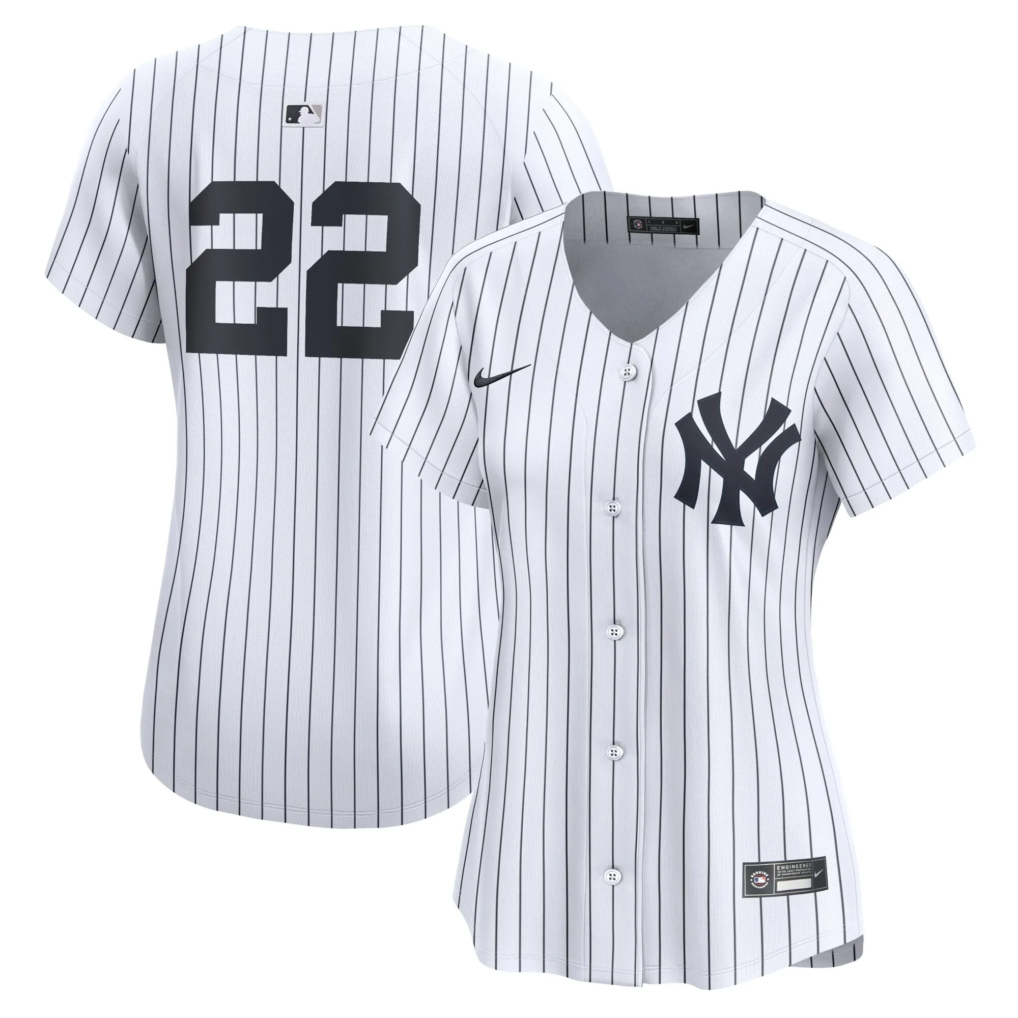 Juan Soto New York Yankees Nike Women's  Home Limited Player Jersey - White