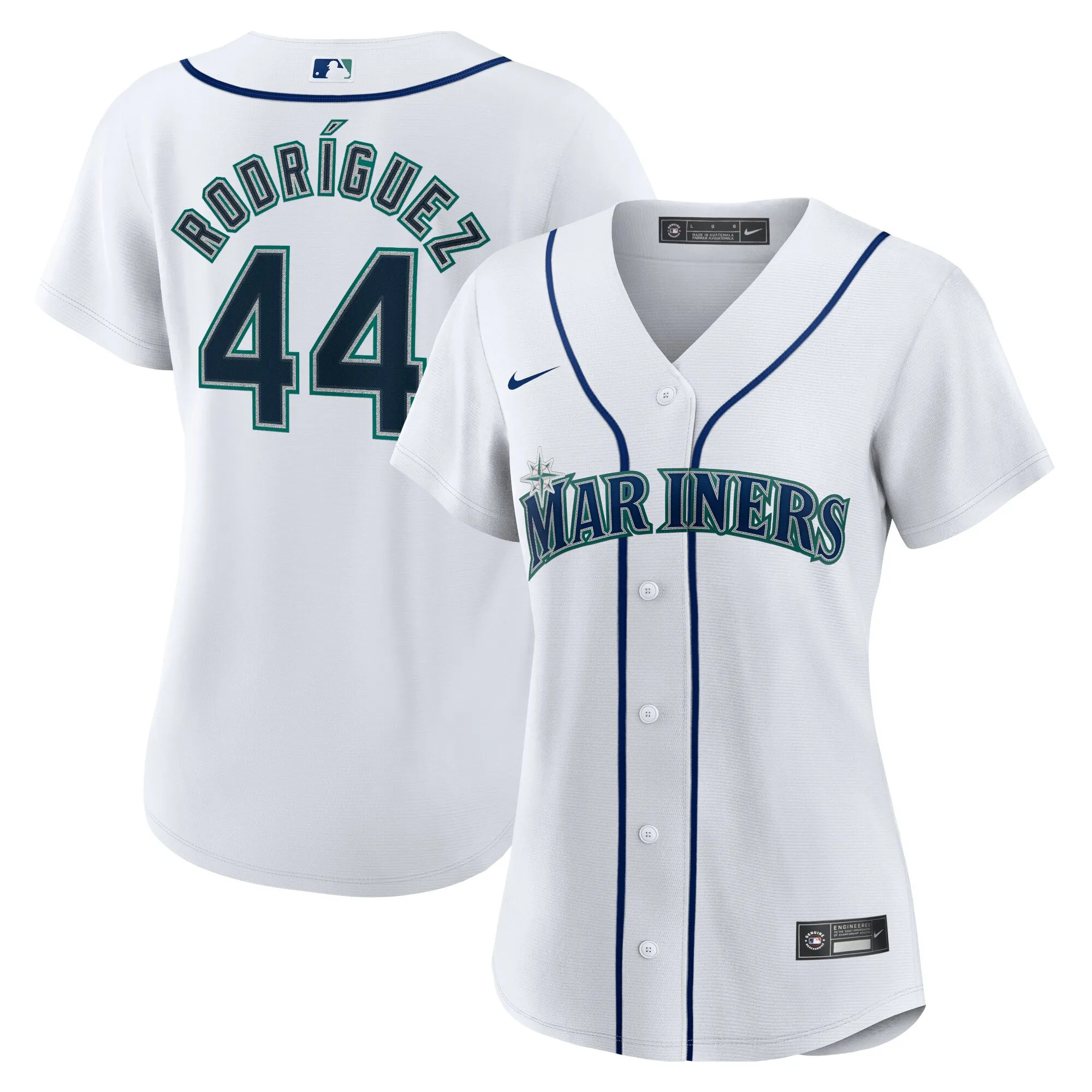 Julio Rodríguez Seattle Mariners Nike Women's Home Replica Jersey - White