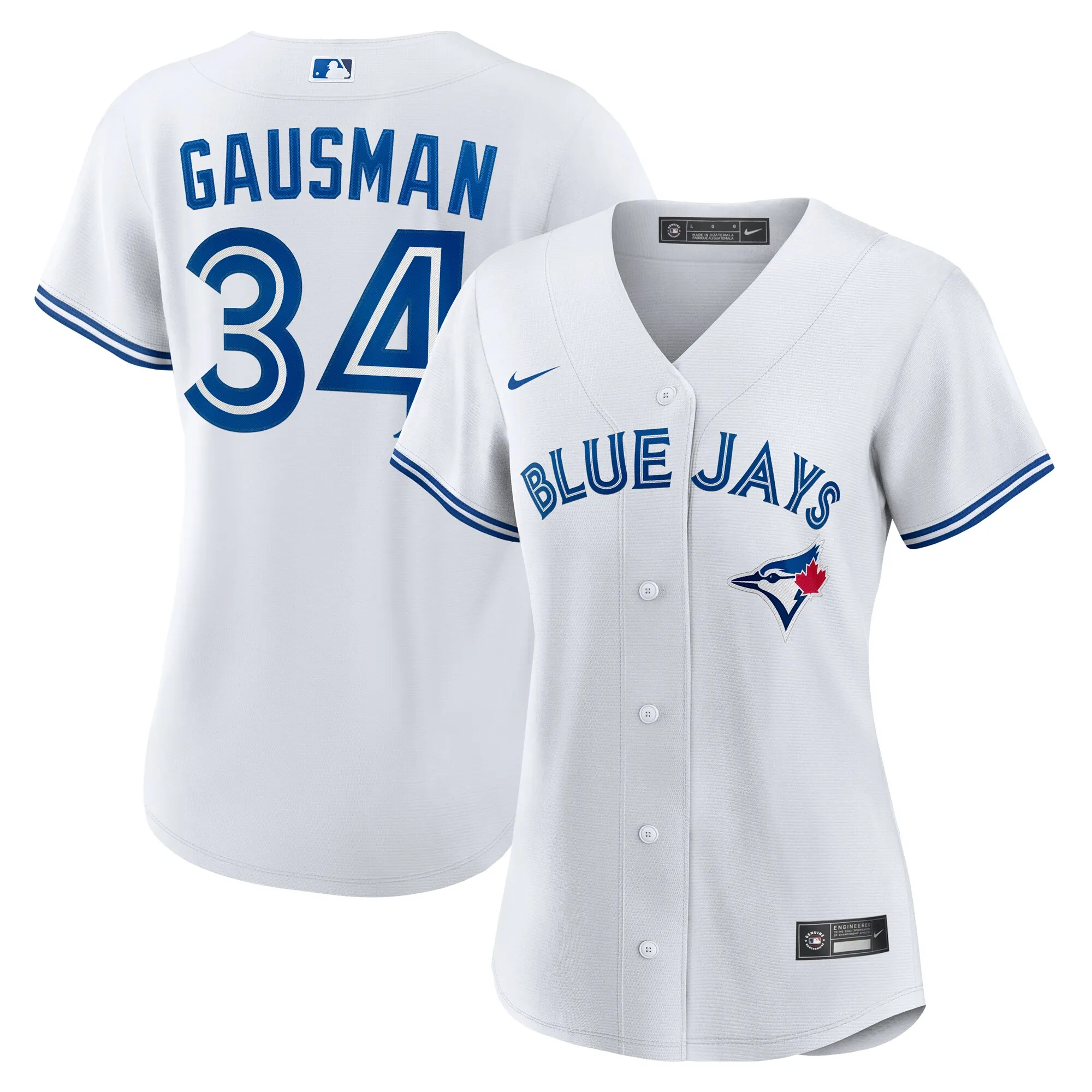Kevin Gausman Toronto Blue Jays Nike Women's Home Replica Jersey - White
