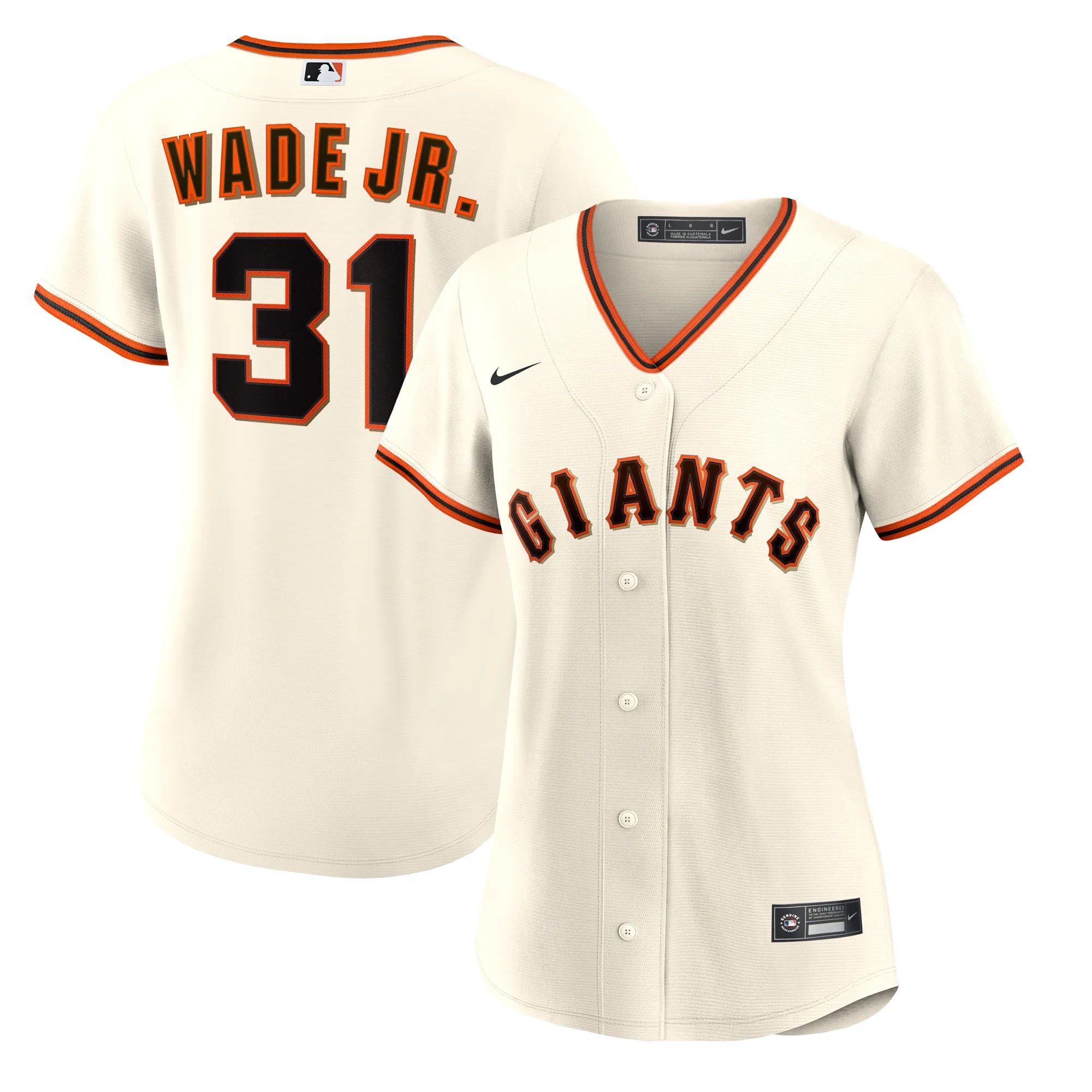 LaMonte Wade Jr. San Francisco Giants Nike Women's Home Replica Jersey - Cream