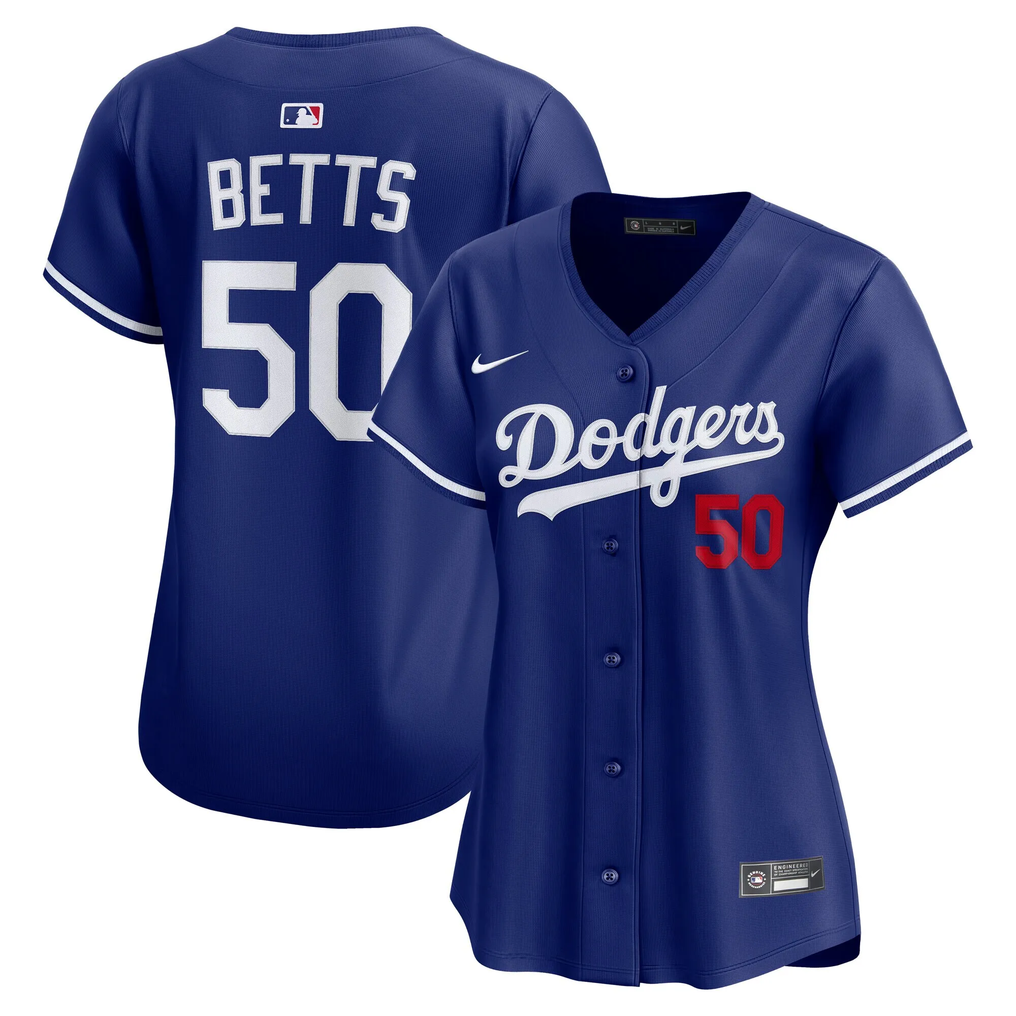 Mookie Betts Los Angeles Dodgers Nike Women's Alternate Limited Jersey – Royal
