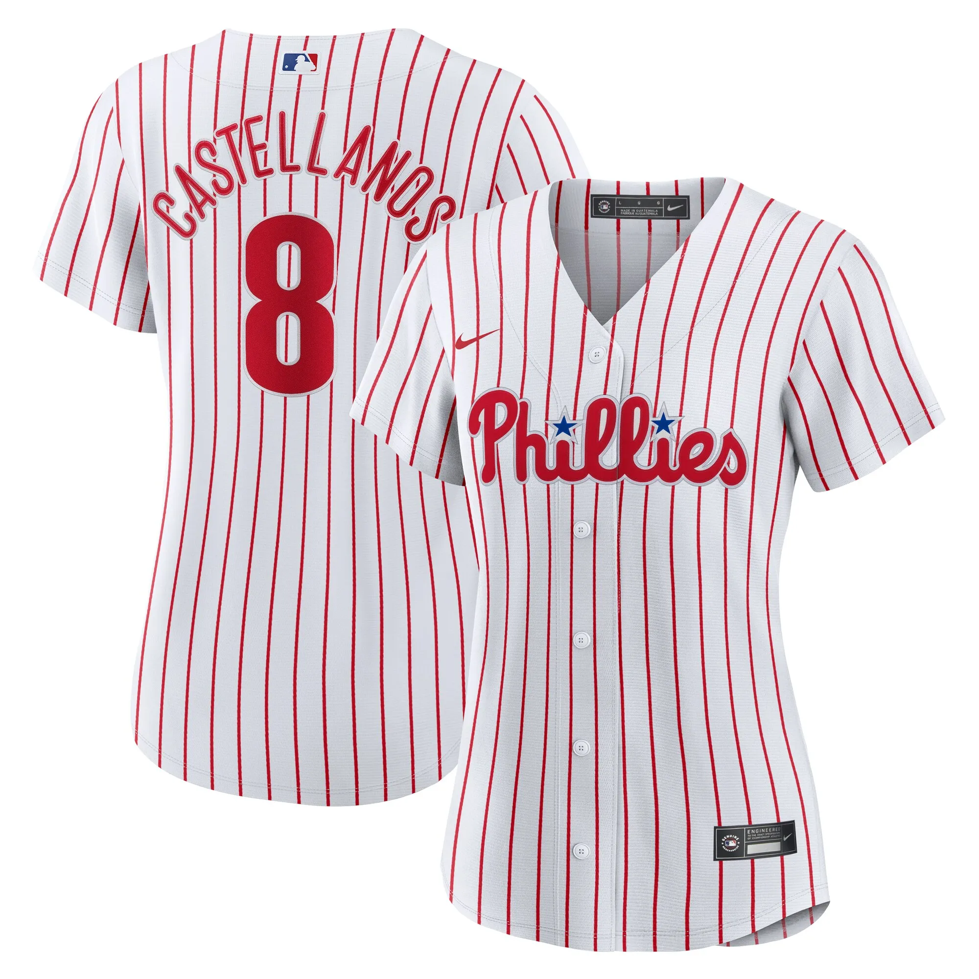 Nick Castellanos Philadelphia Phillies Nike Women's Home Replica Player Jersey - White