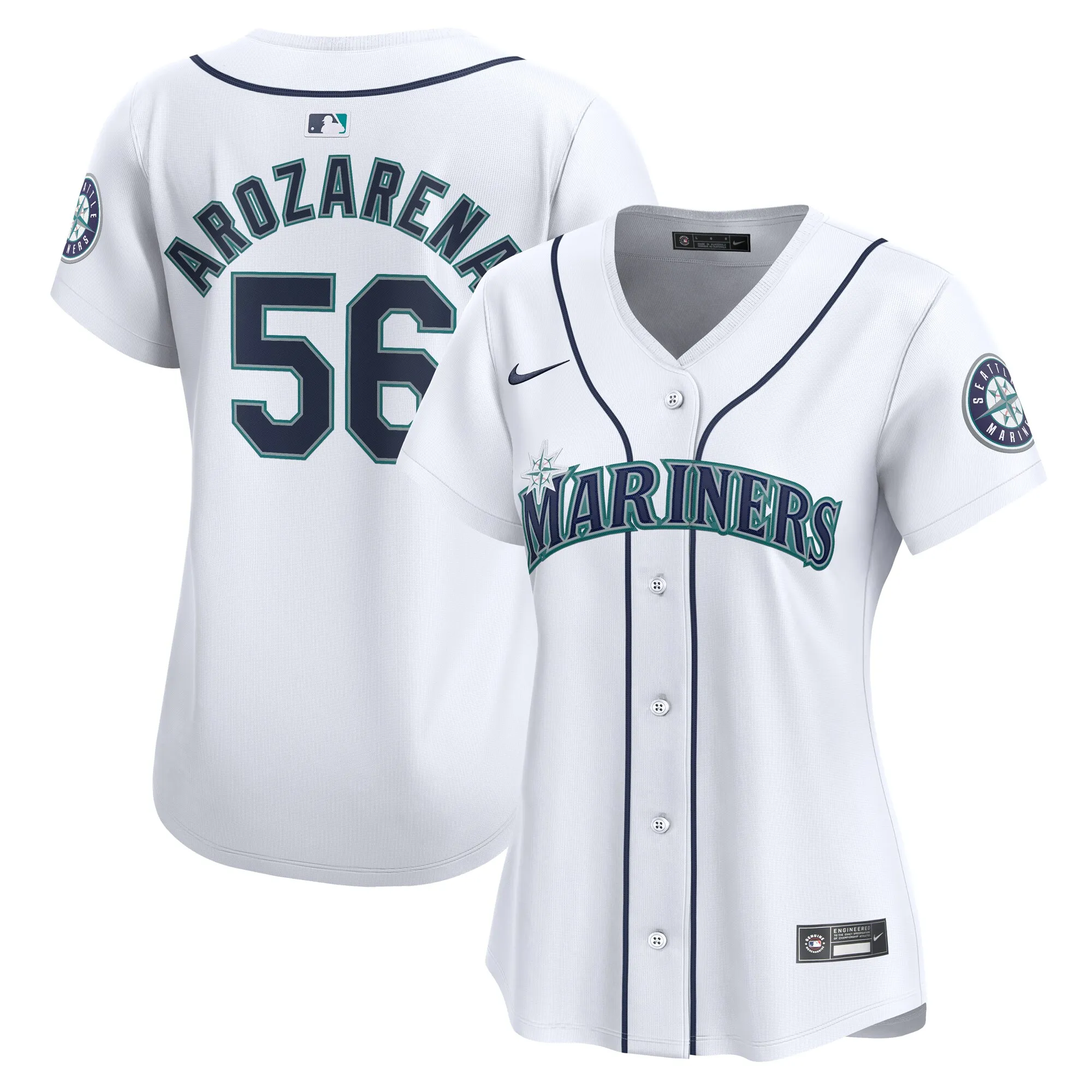 Randy Arozarena Seattle Mariners Nike Women's Home Limited Player Jersey - White