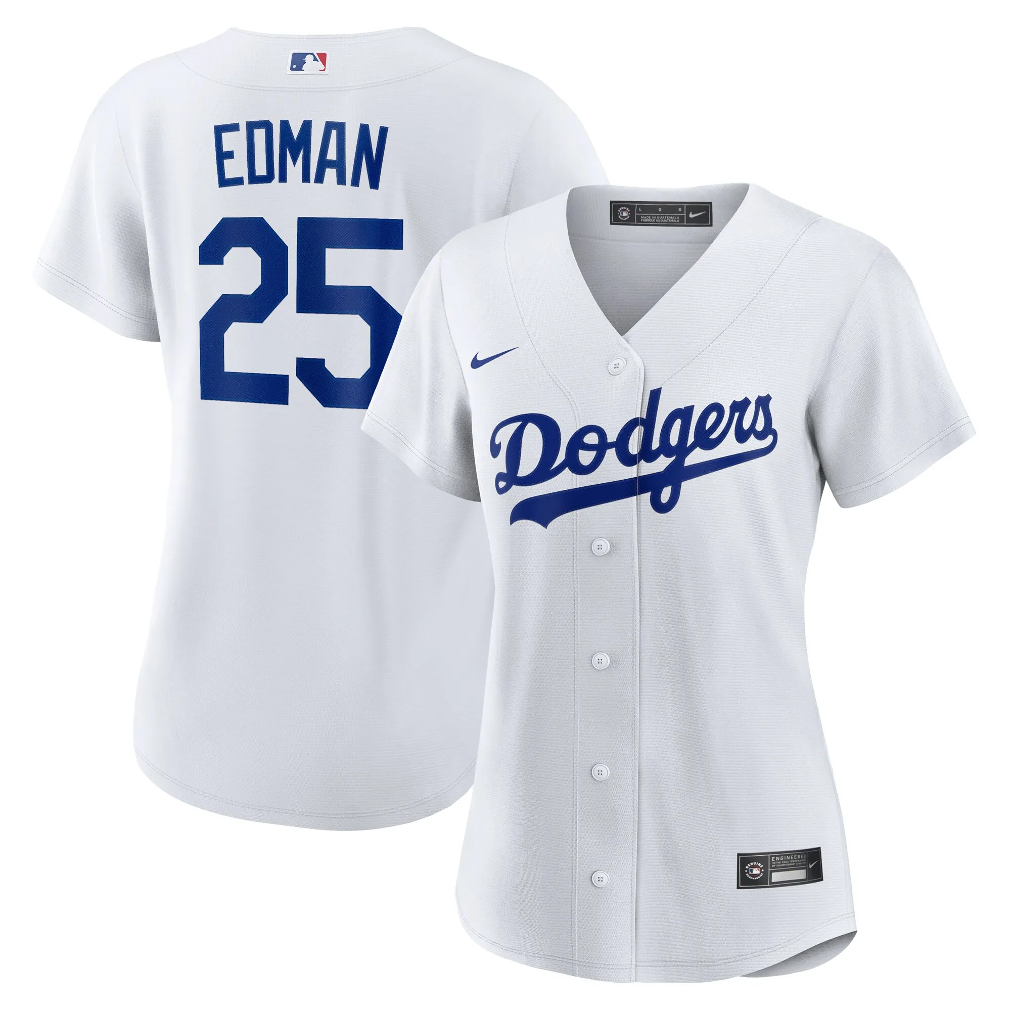 Tommy Edman Los Angeles Dodgers Nike Women's Home Replica Jersey - White