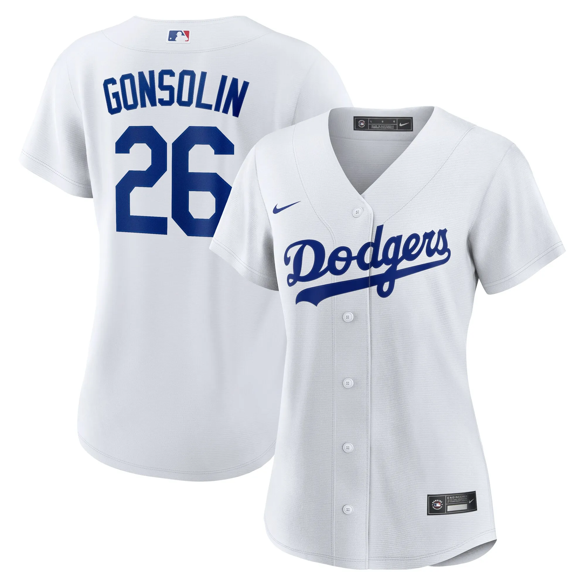 Tony Gonsolin Los Angeles Dodgers Nike Women's Home Replica Jersey - White