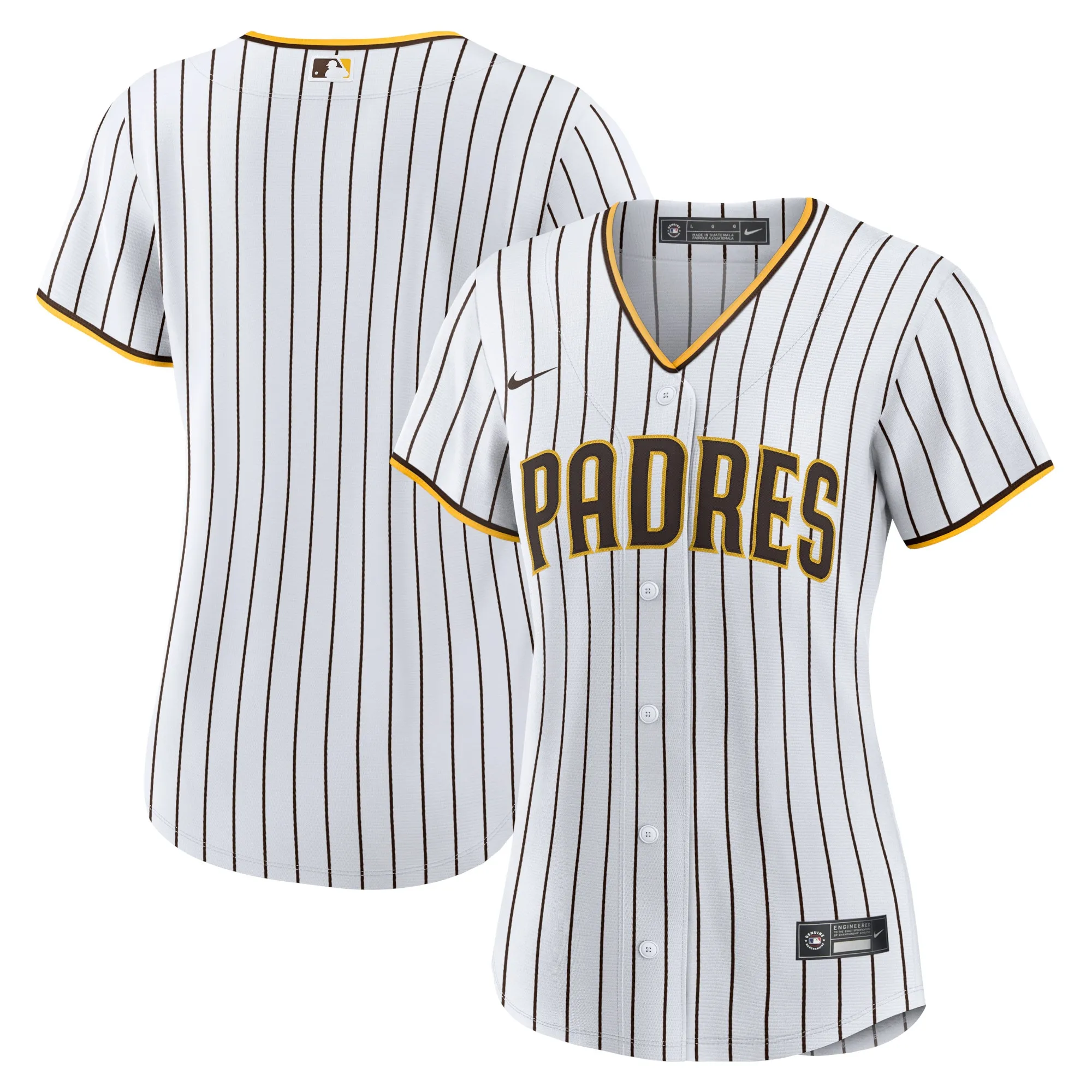 San Diego Padres Nike Women's Home Replica Team Jersey - White