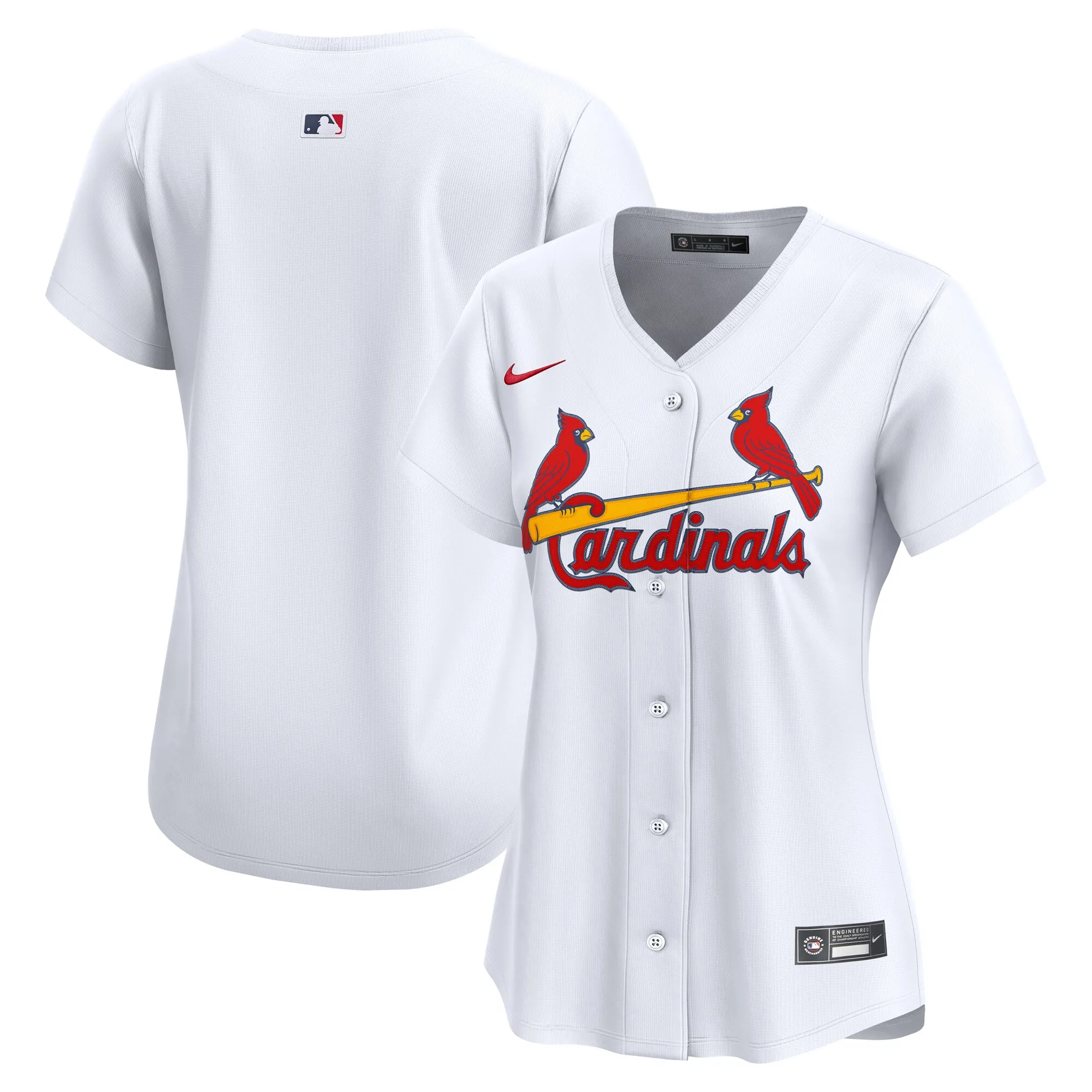 St. Louis Cardinals Nike Women's Home Limited Jersey - White