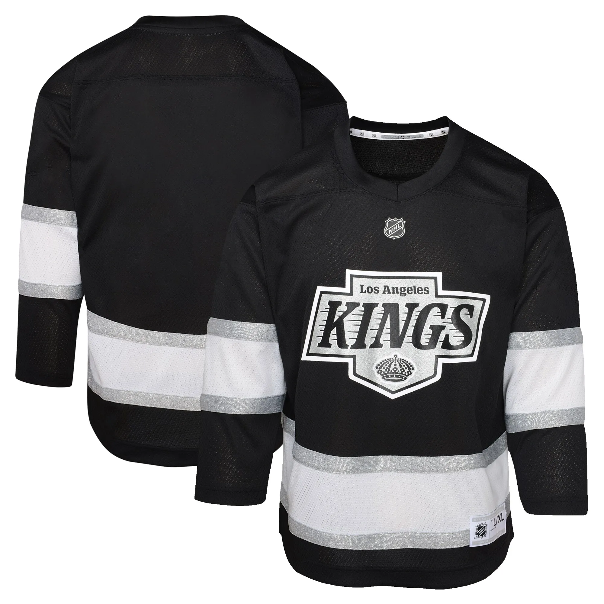 Los Angeles Kings Youth Home Replica Jersey - Black