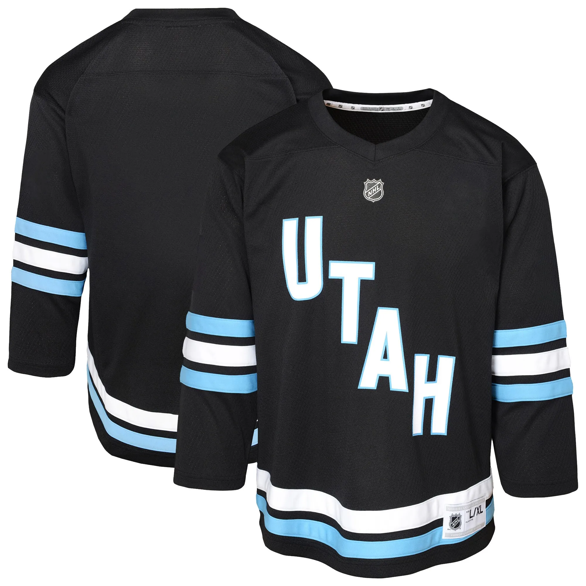 Utah Hockey Club Youth Replica Jersey - Black