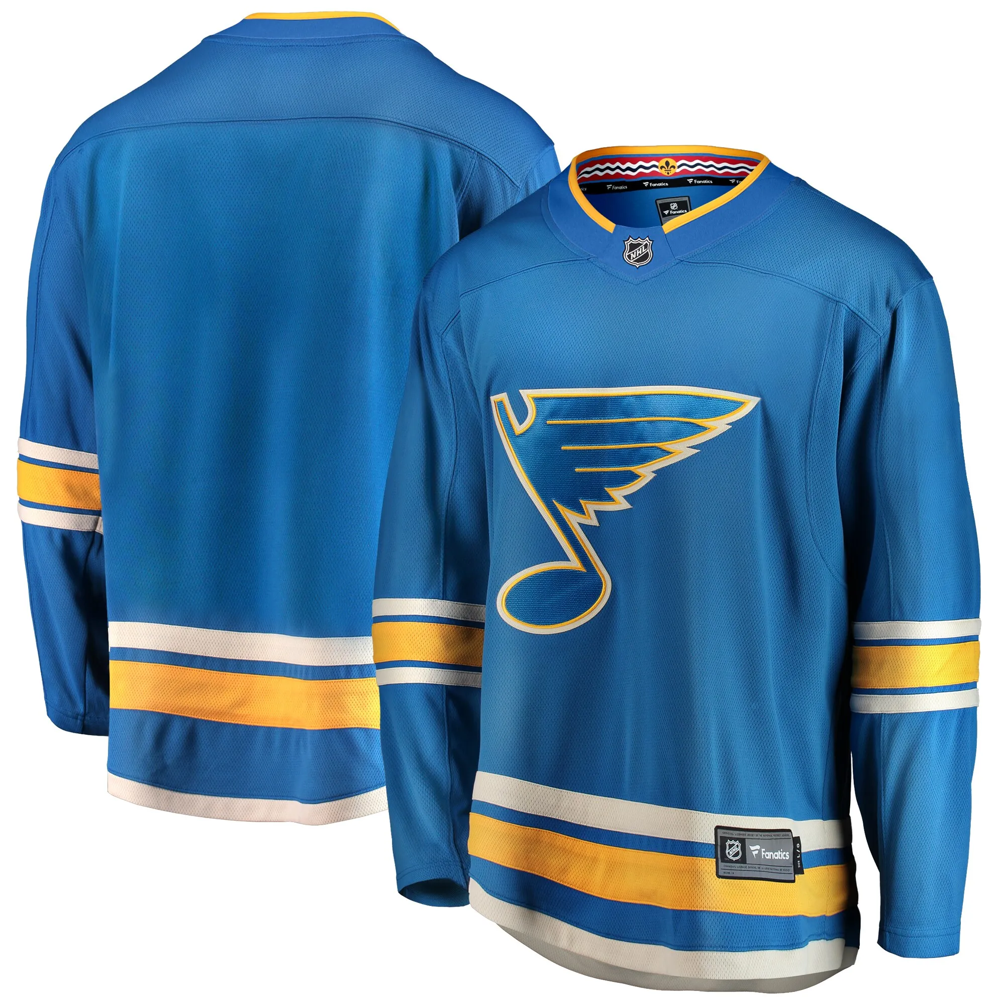 St. Louis Blues Fanatics Youth Alternate Breakaway Jersey - Blue