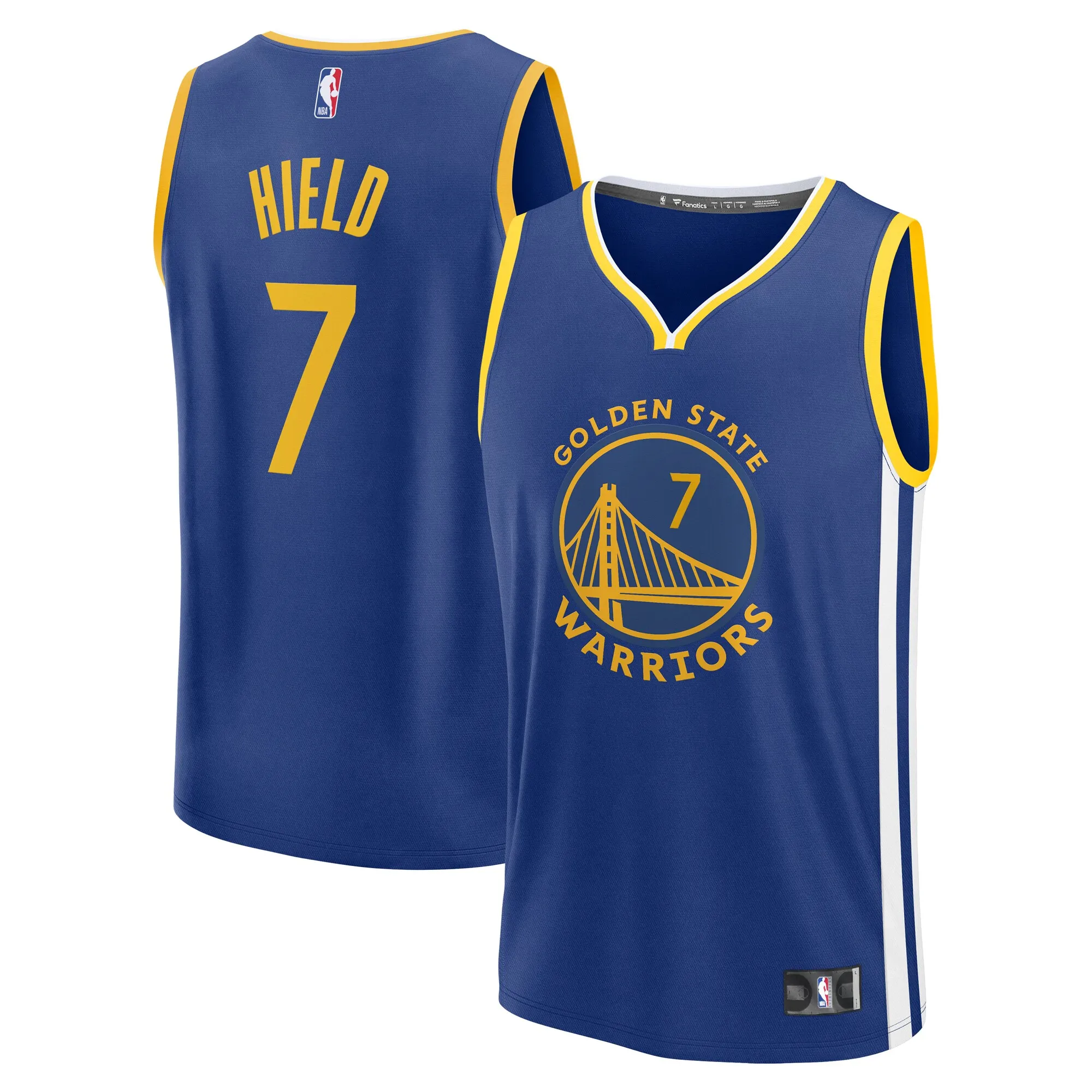Buddy Hield Golden State Warriors Fanatics Youth Fast Break Replica Player Jersey - Icon Edition - Royal