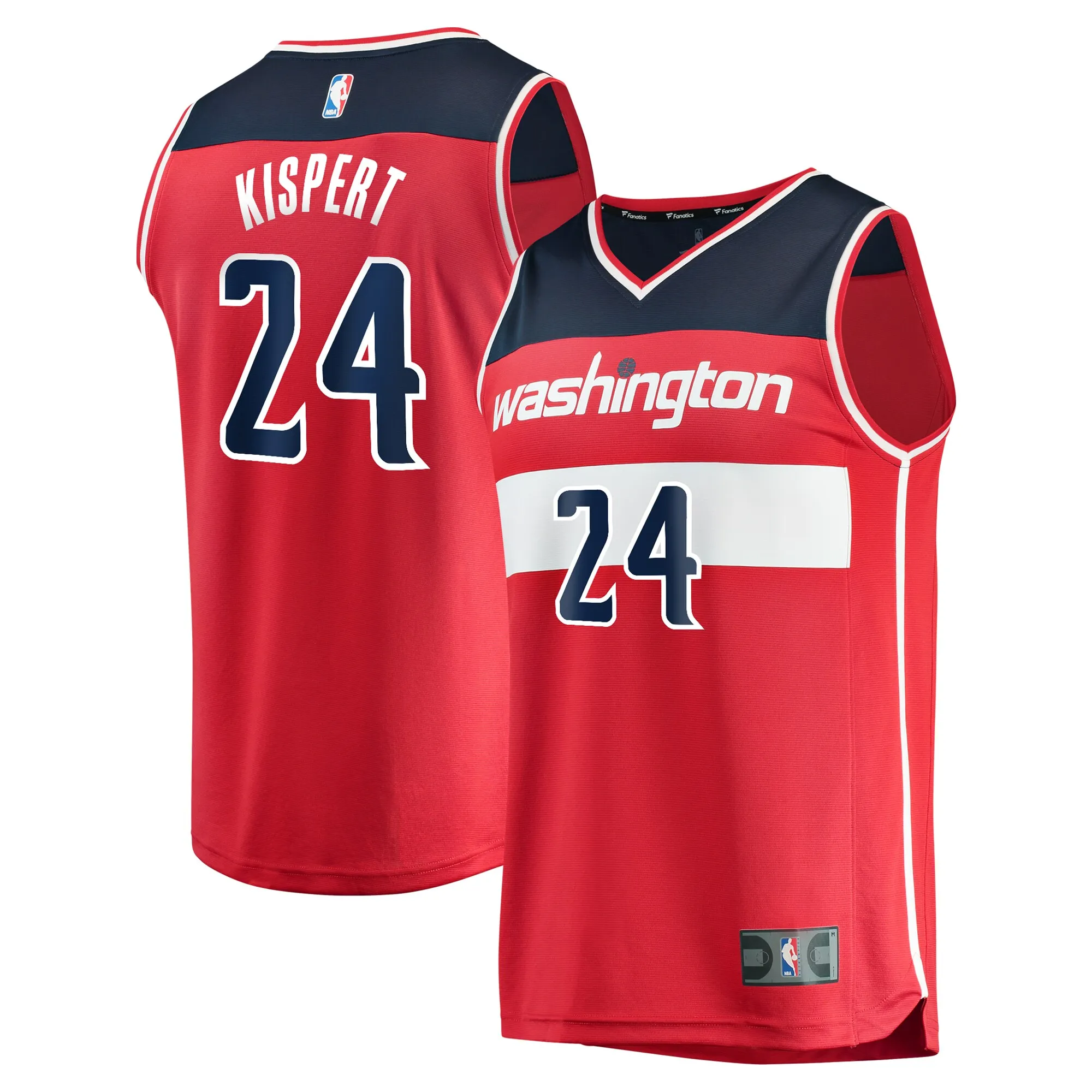 Corey Kispert Washington Wizards Fanatics Youth Fast Break Replica Player Jersey - Icon Edition - Red